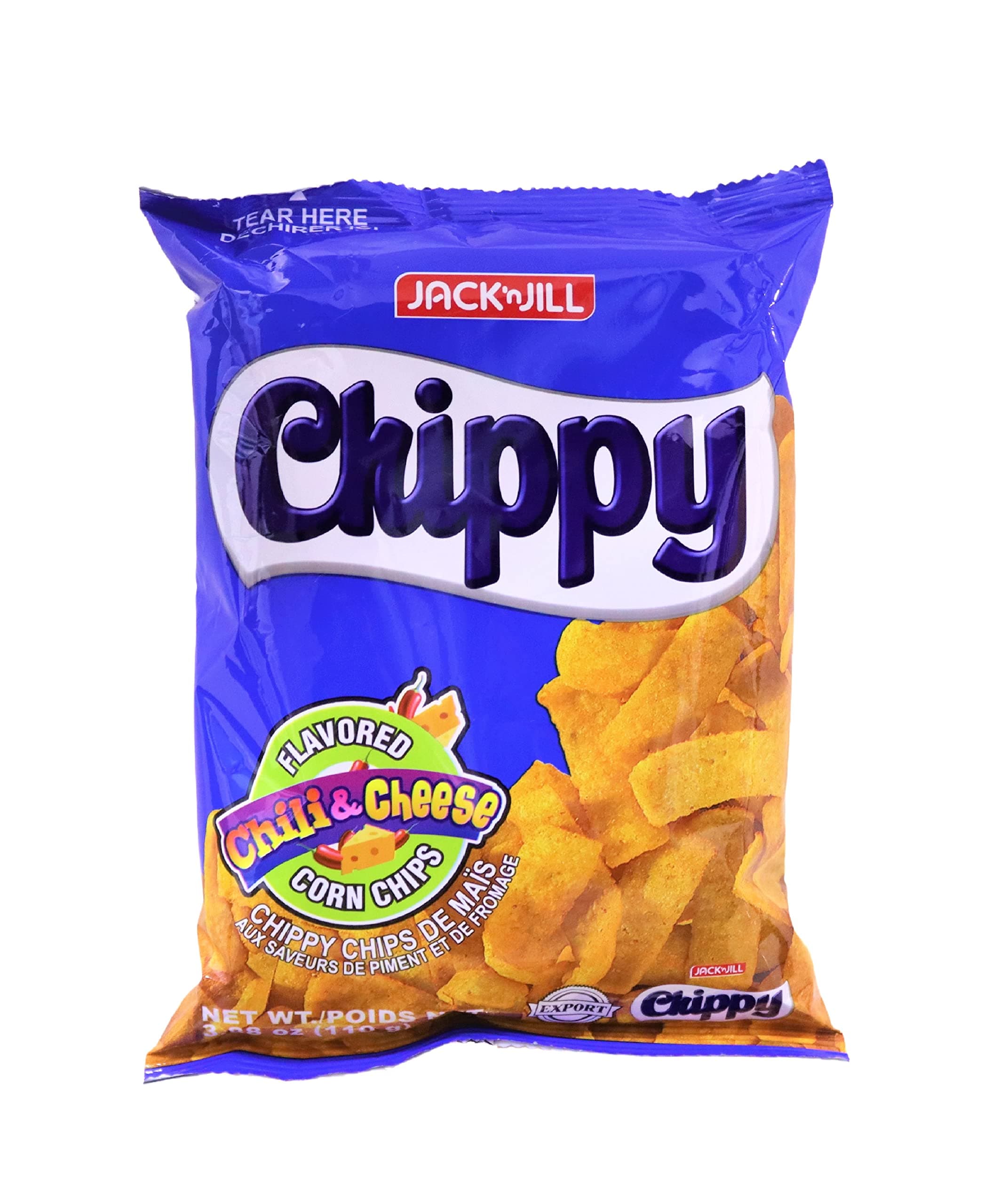 Jack'n Jill Jack n Chippy Chilli and Cheese Flavor Corn Chips 110 g