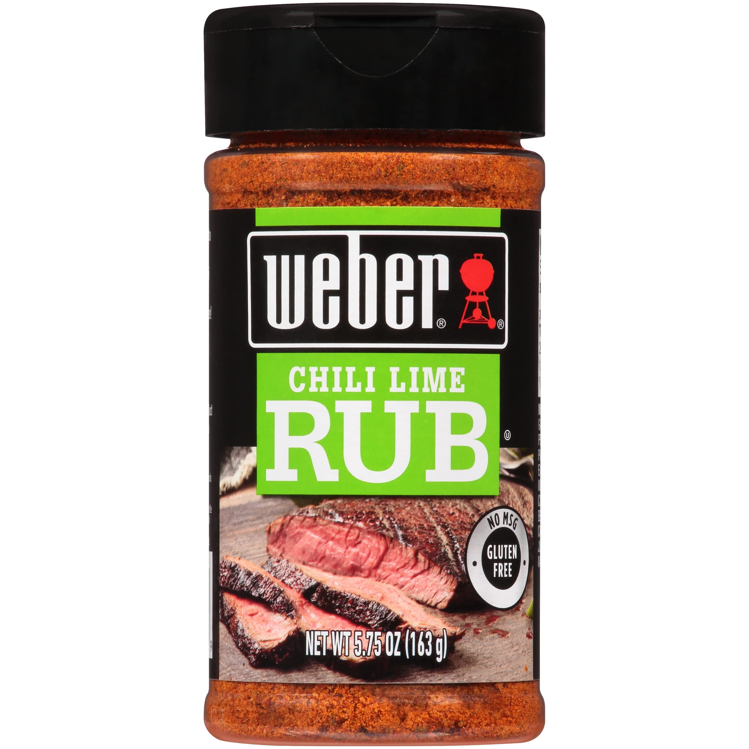 Weber Chili Lime Rub, 5.75 Ounce Shaker