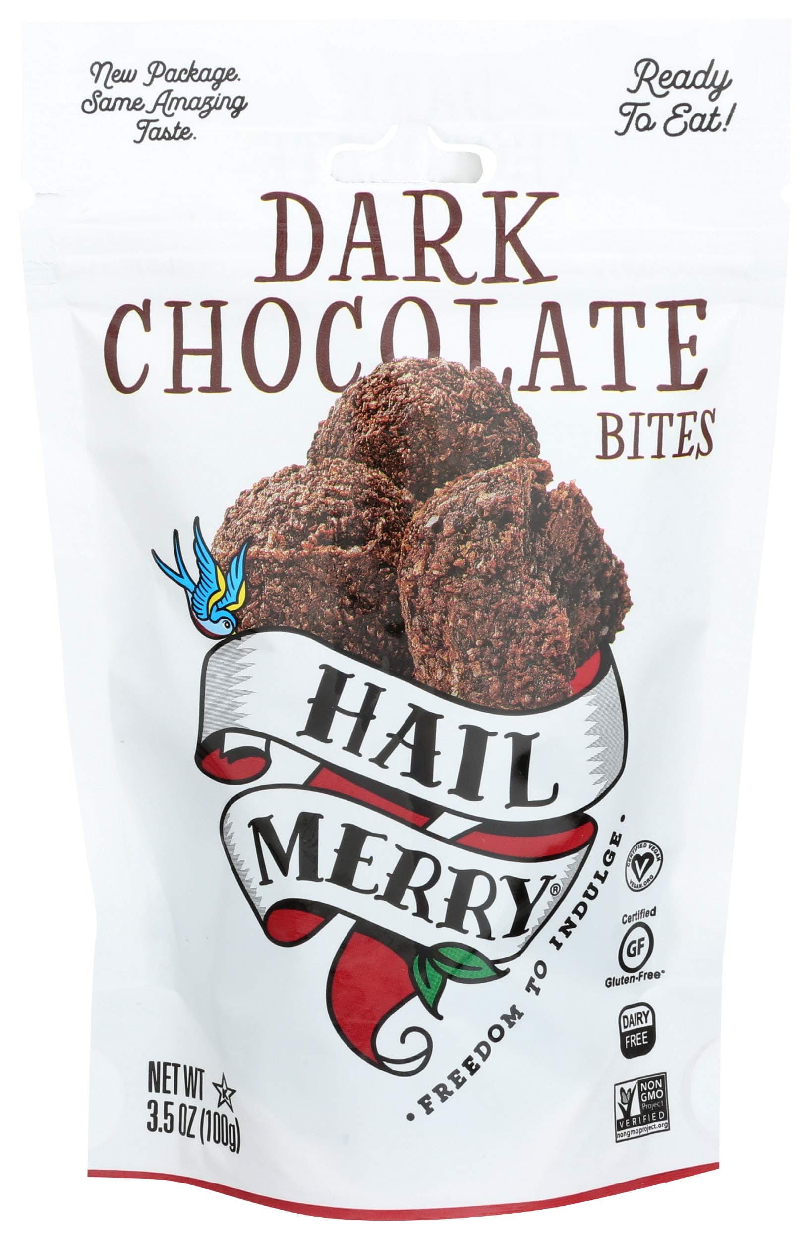 Hail Merry Dark Chocolate Bites, 3.5 oz