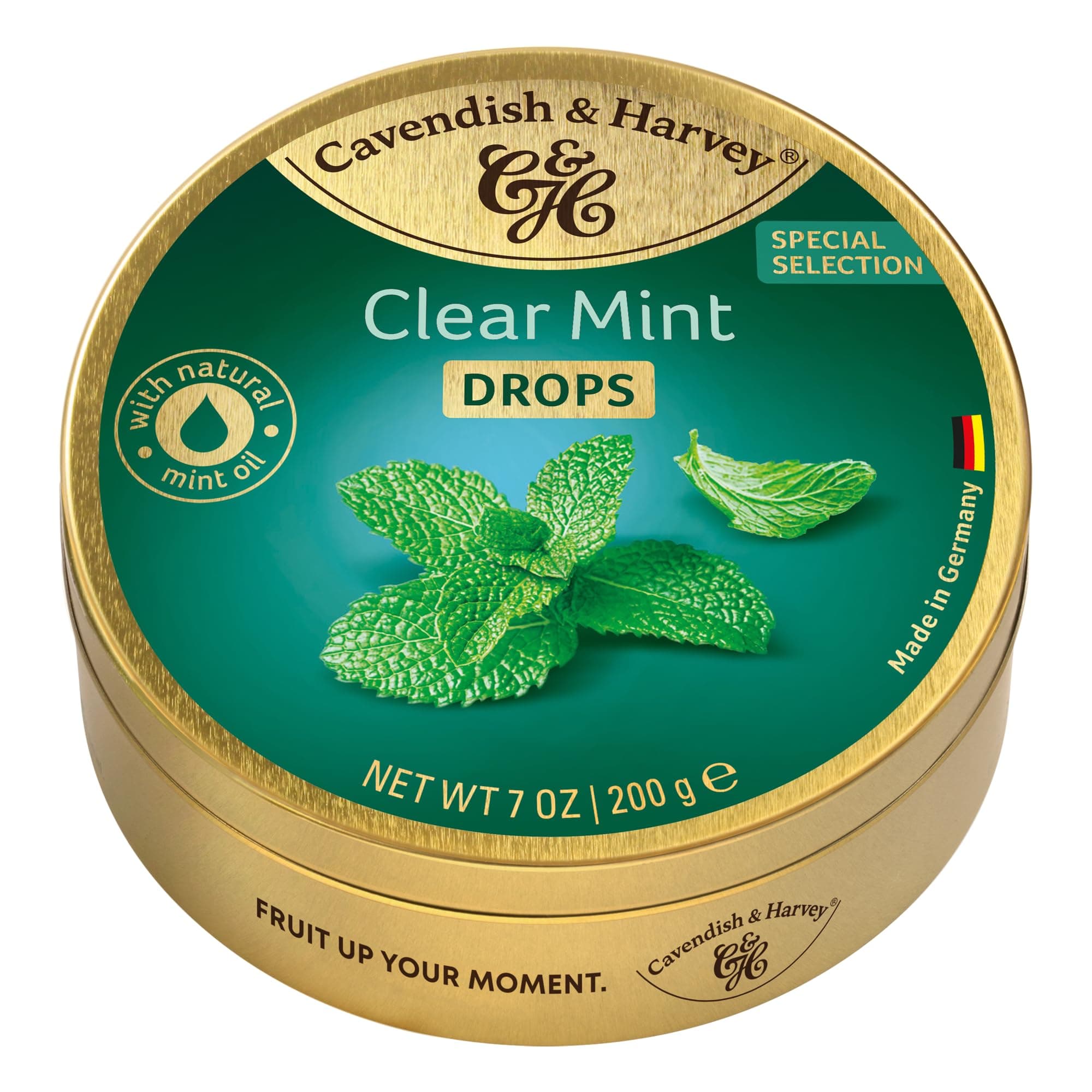 Cavendish & Harvey And Clear Mint Drops - 200G