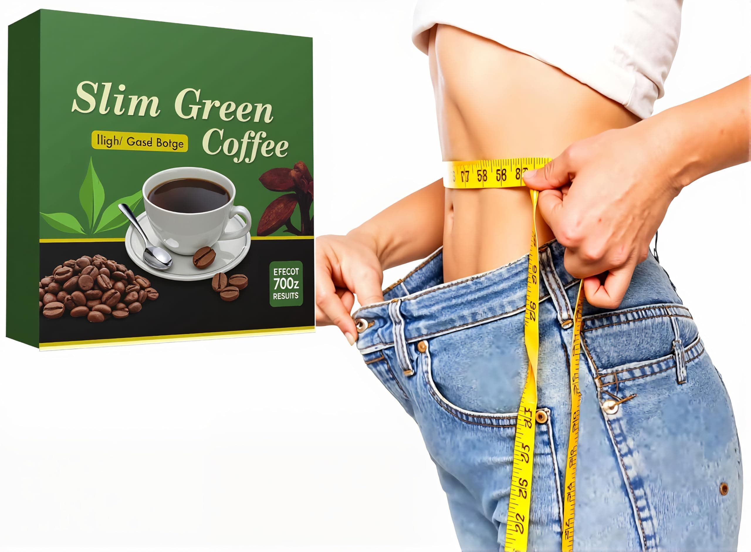 Slim Green Coffee with Ganoderma Extract, 18 Sachets, 180g