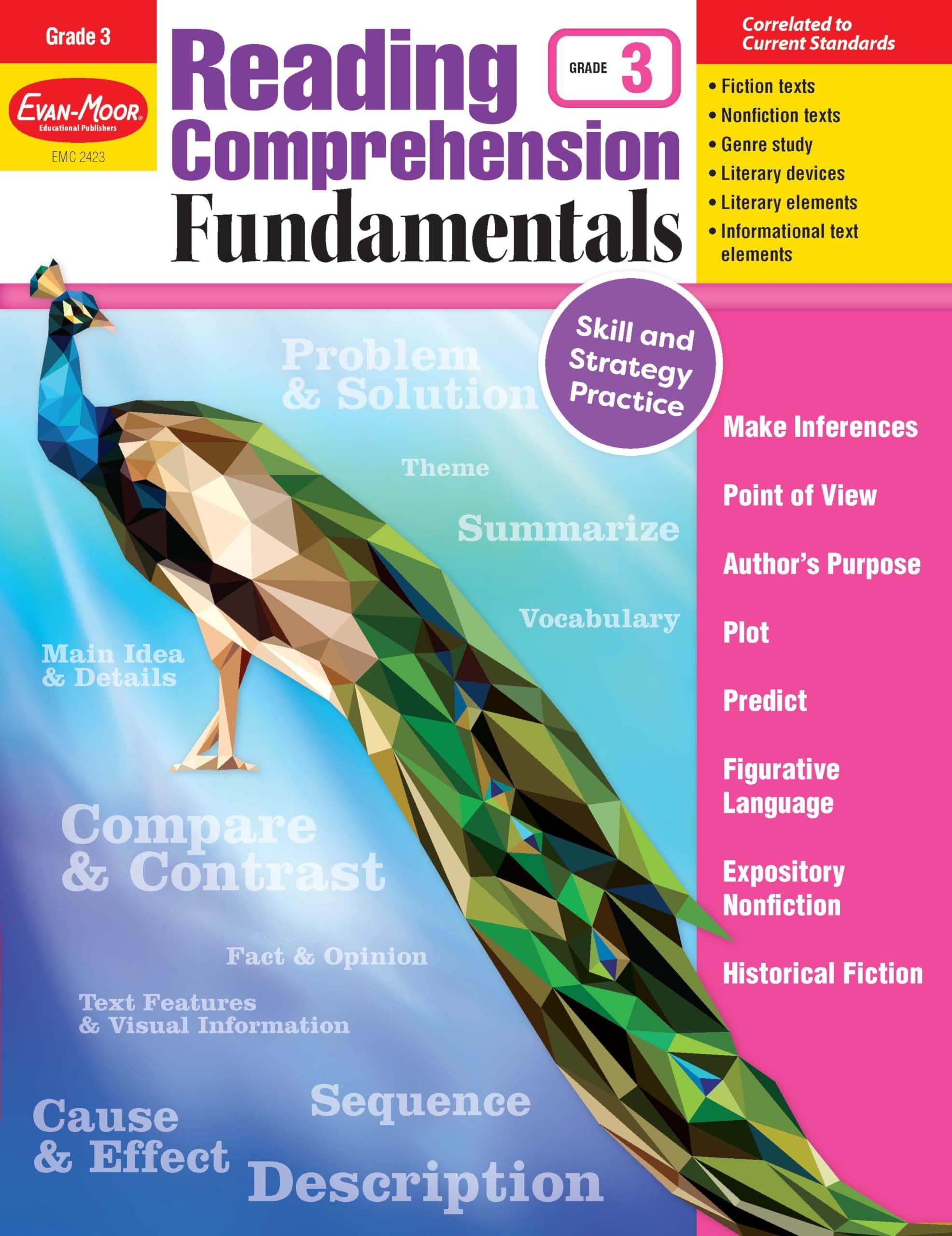 Reading Comprehension Fundamentals, Grade 3