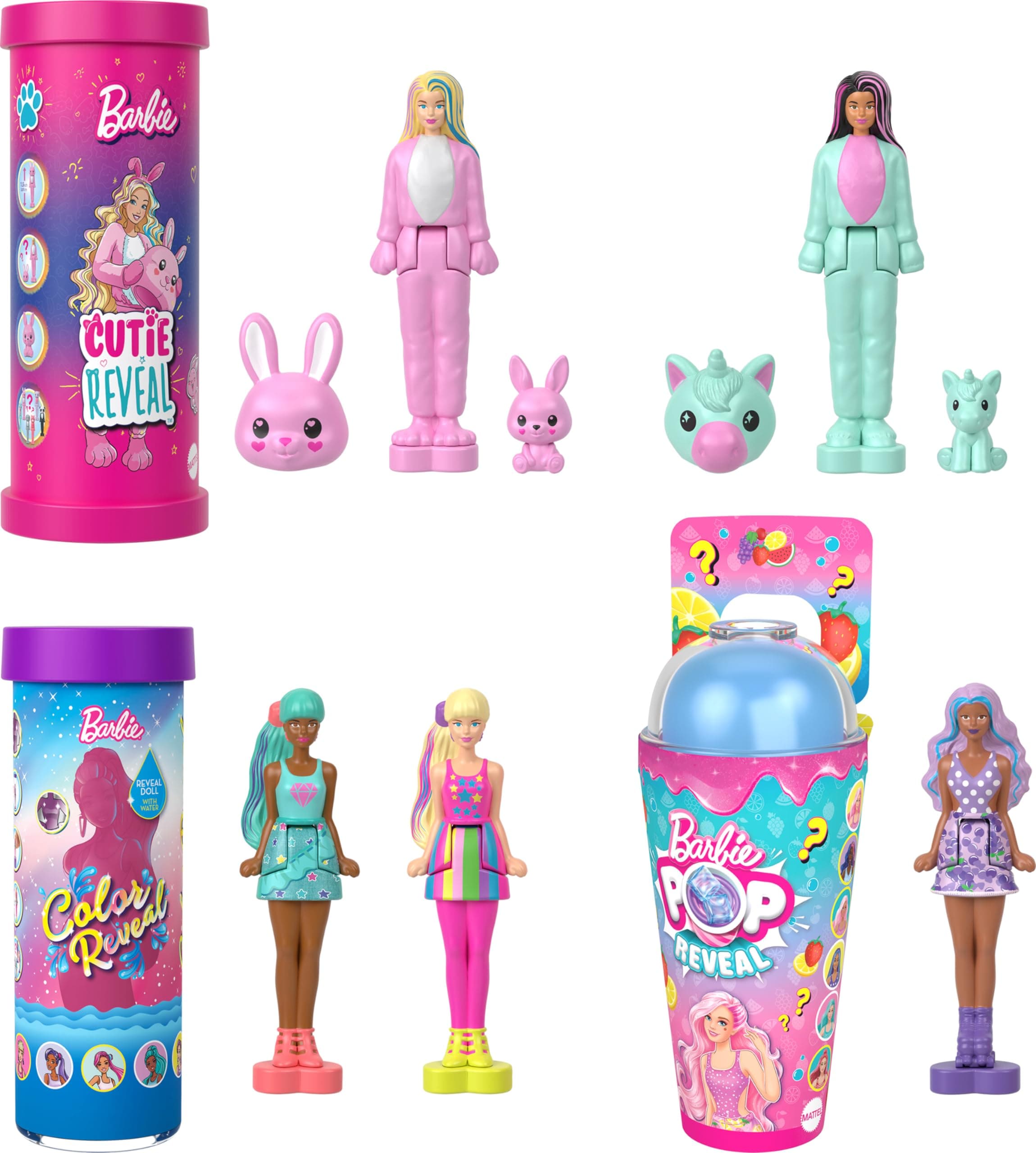Mini Barbieland Reveal Doll Bundle