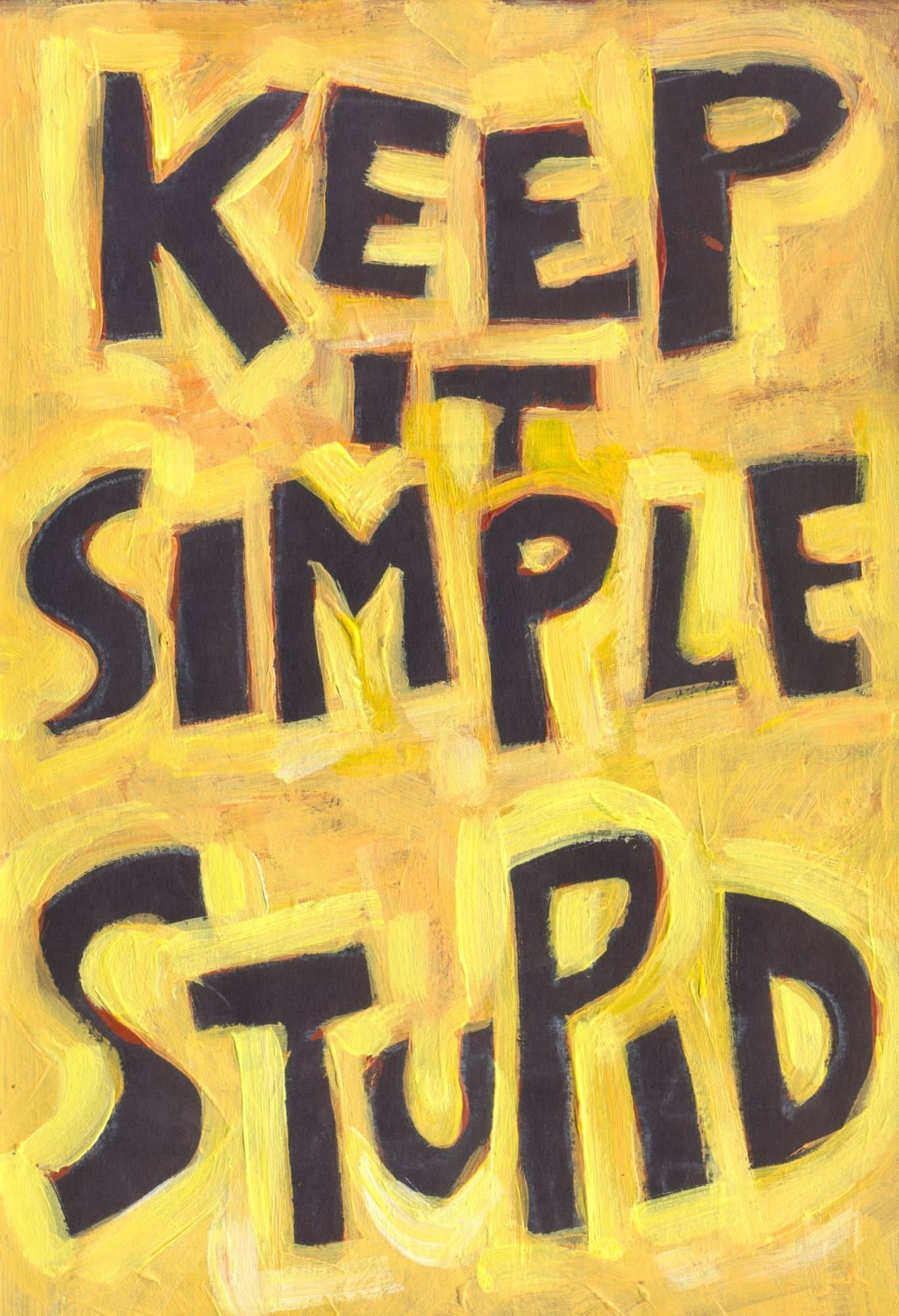Keep it SimPle Stupid - Sobriety gift
