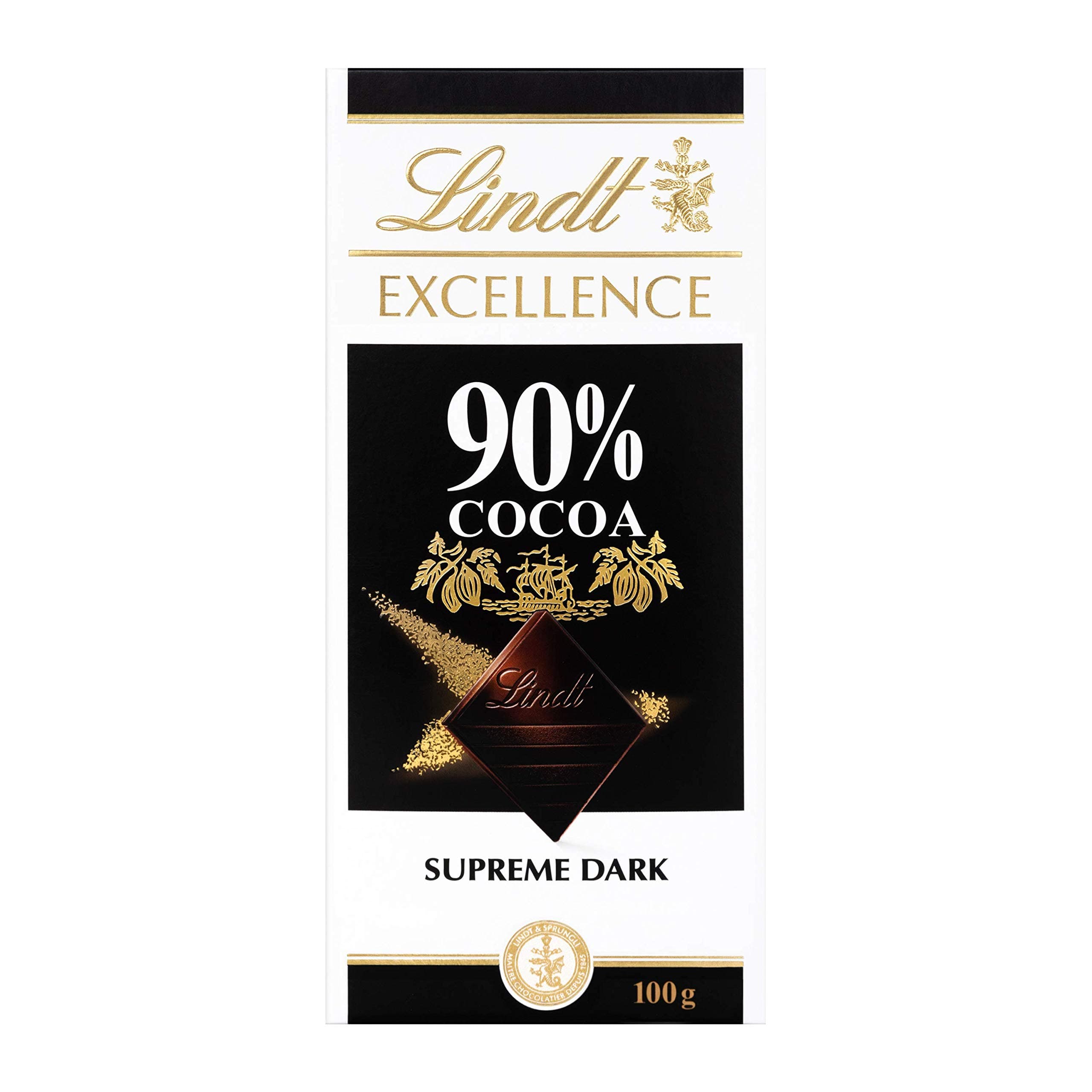 EXCELLENCE 90% Cocoa Extra Fine Dark Chocolate 100g