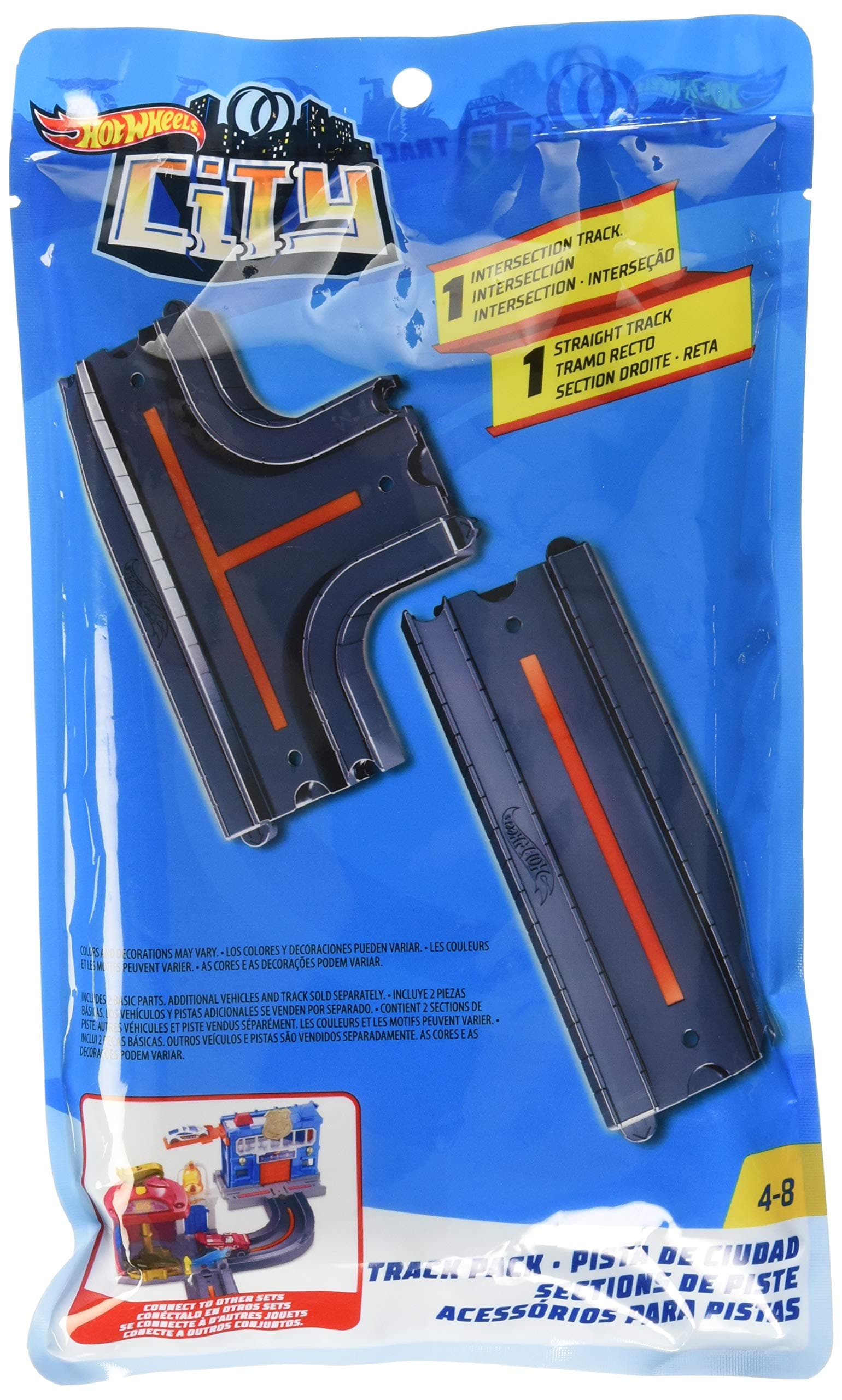 Hot Wheels FXM38 City Track Pack, Black