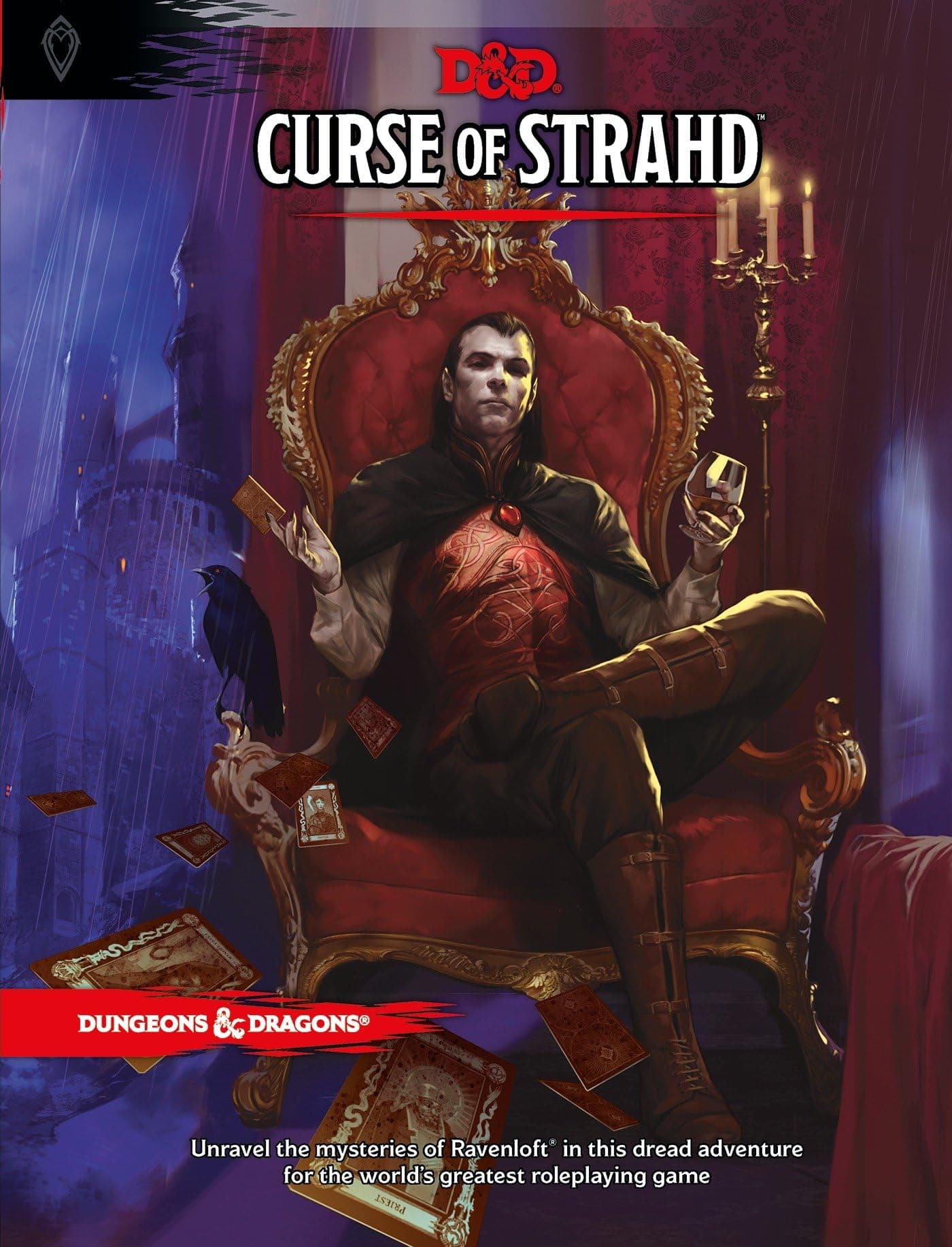 D&D Curse of Strahd (Adventure Book)