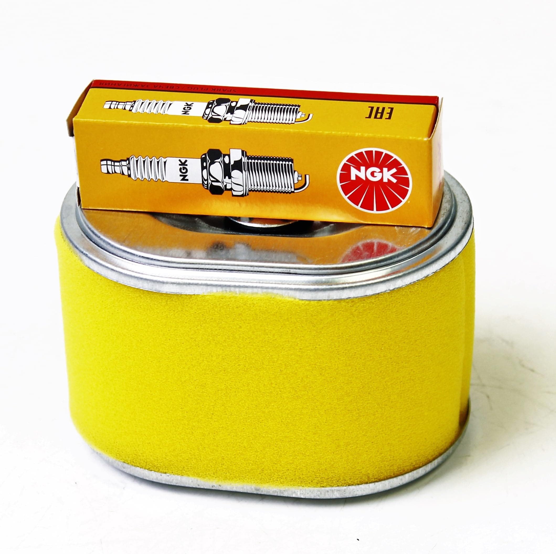 Product Pro Air Filter & Spark Plug BPR6ES Service Kit to suit GX140 GX160 GX200