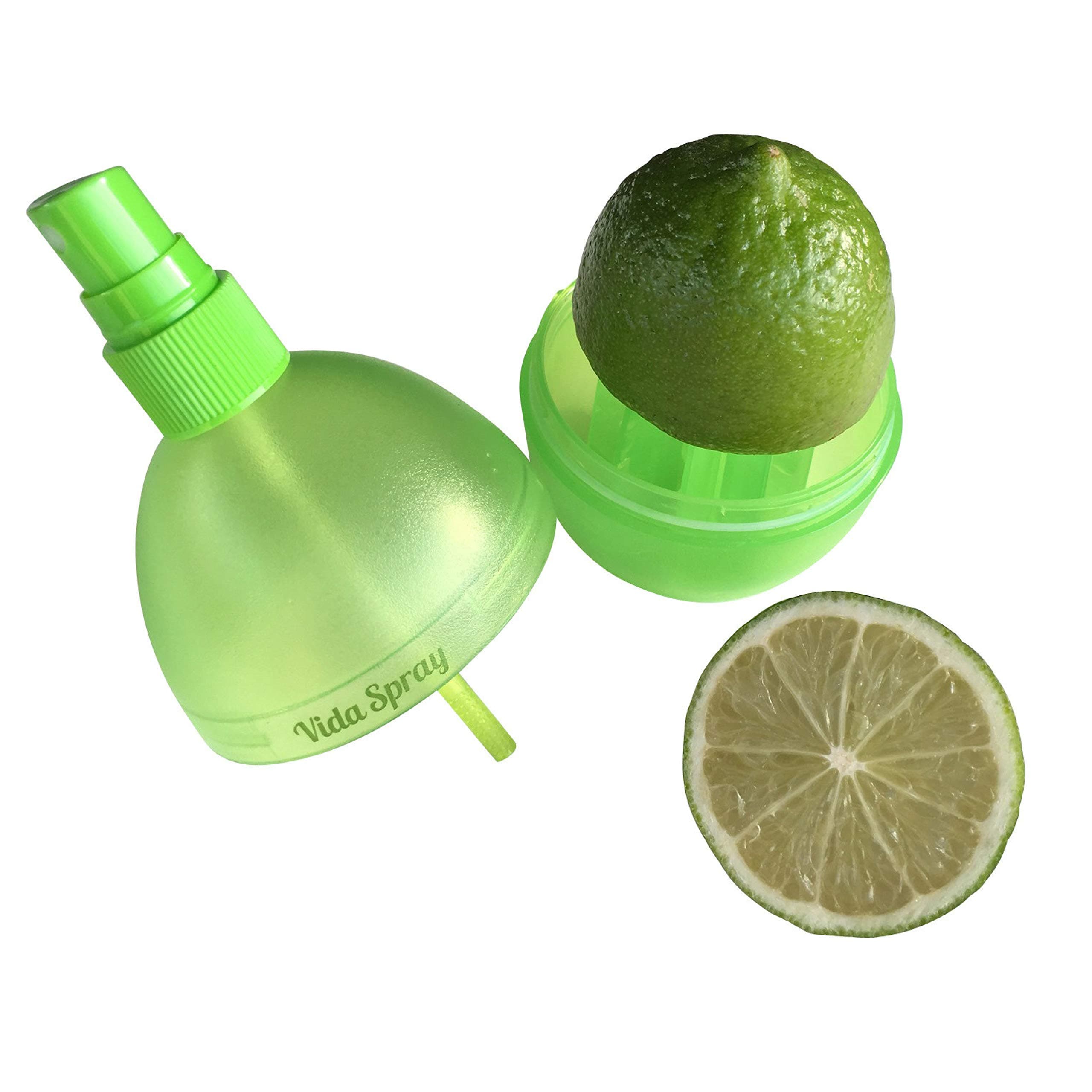 Vida Lemon Sprayer, No Mess or Sticky Hands, Lemon and Lime Sprayer, Keeps Avocado Fresh, Use this Fruit Juice Spray for Salads, Fish and Meat. Eliminates Pulp and Seeds