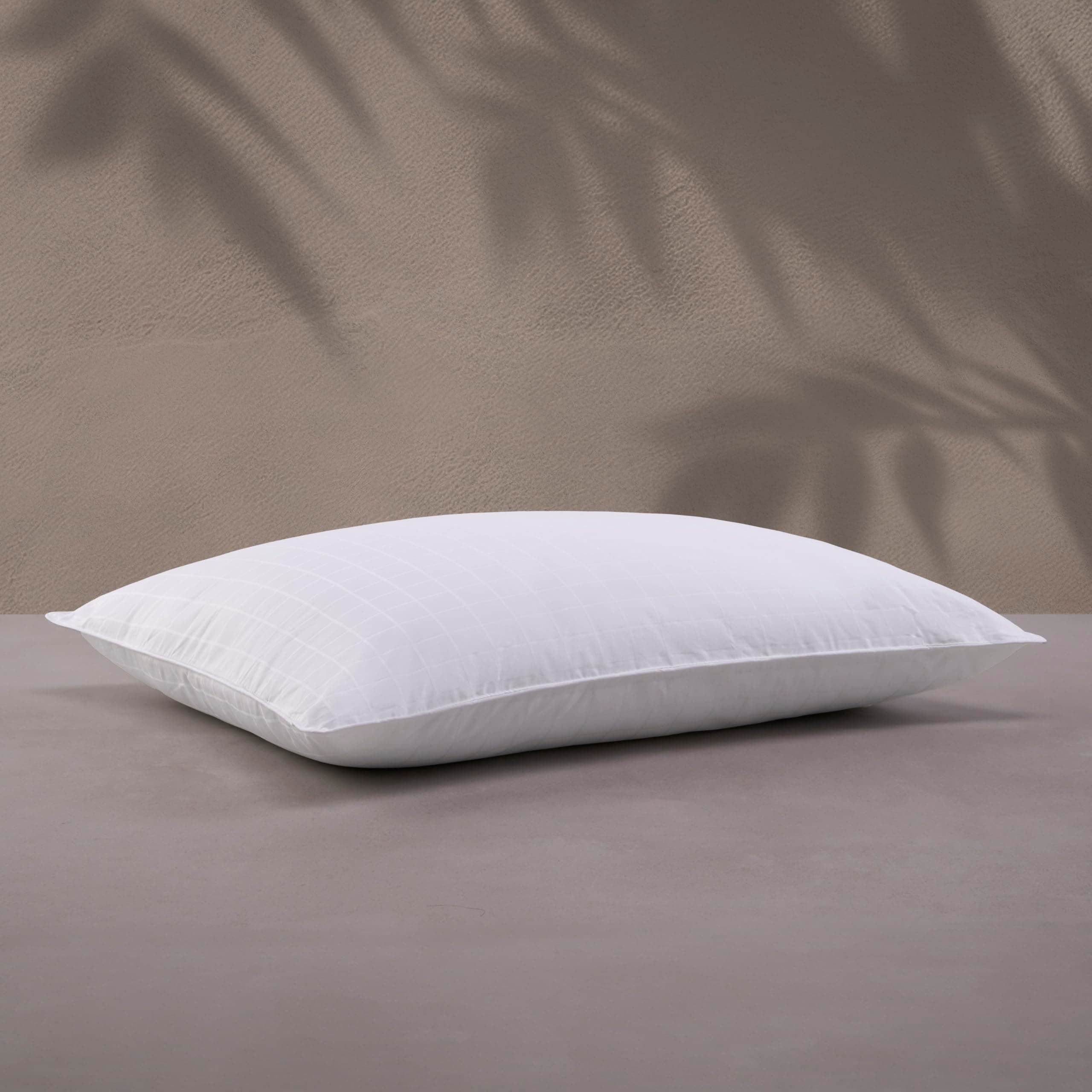 Sobel Westex: Sobella Lite Thin, Low Loft, Slim Bed Pillow for Sleeping | Side Sleeper for Adults | 300TC 100% Cotton Case | Soft, Machine Washable, Hotel Quality (King Slim)
