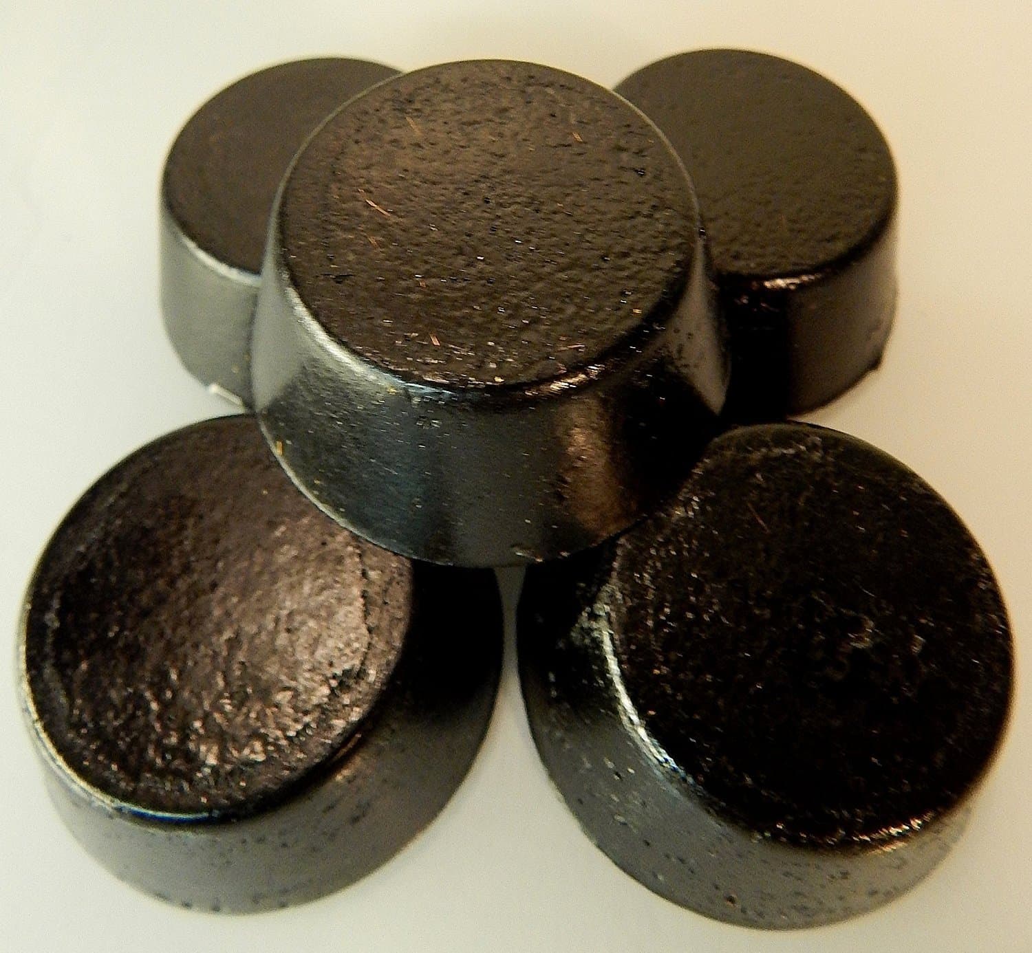 5 Small Black Sun Orgonite Tower Busters, Quartz Crystal Orgone Energy Accumulator (5 sm TB Pucks)