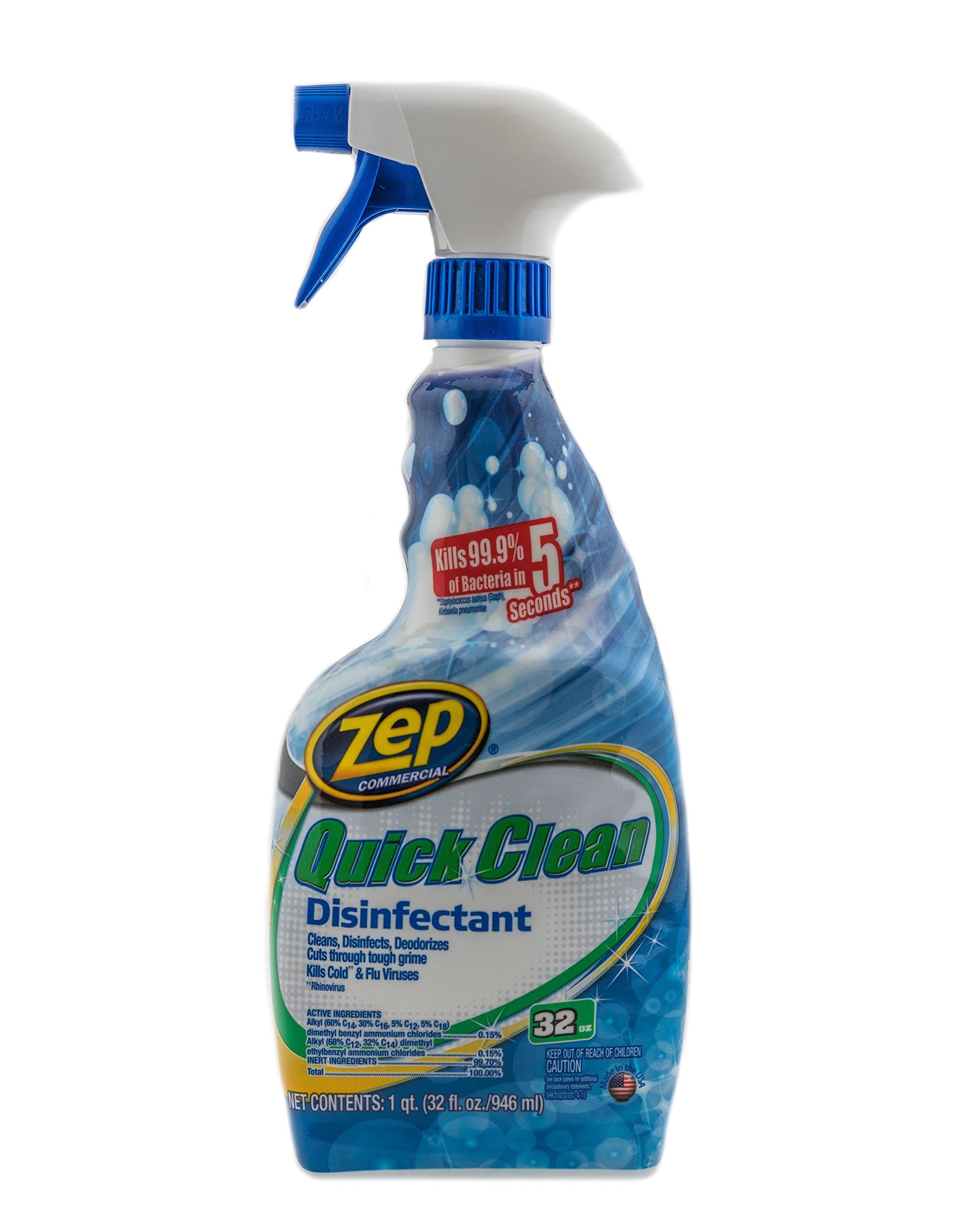 Zep Zuqcd32 Disinfectant 32 Oz