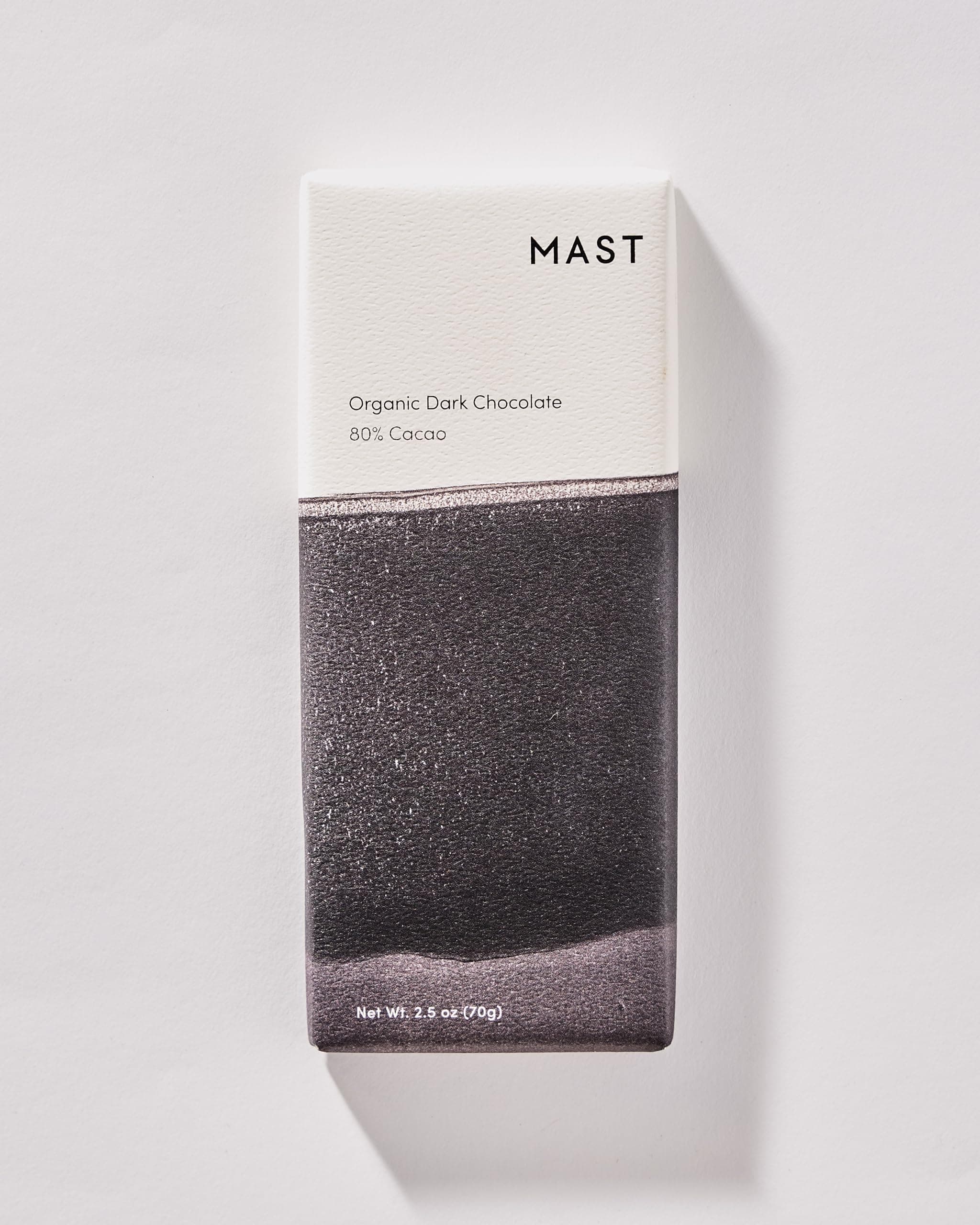 Mast Chocolate Bars | 6 pack | Organic, Kosher | Classic 2.5oz each (6 Bars, Organic Dark Chocolate 80% Cacao)