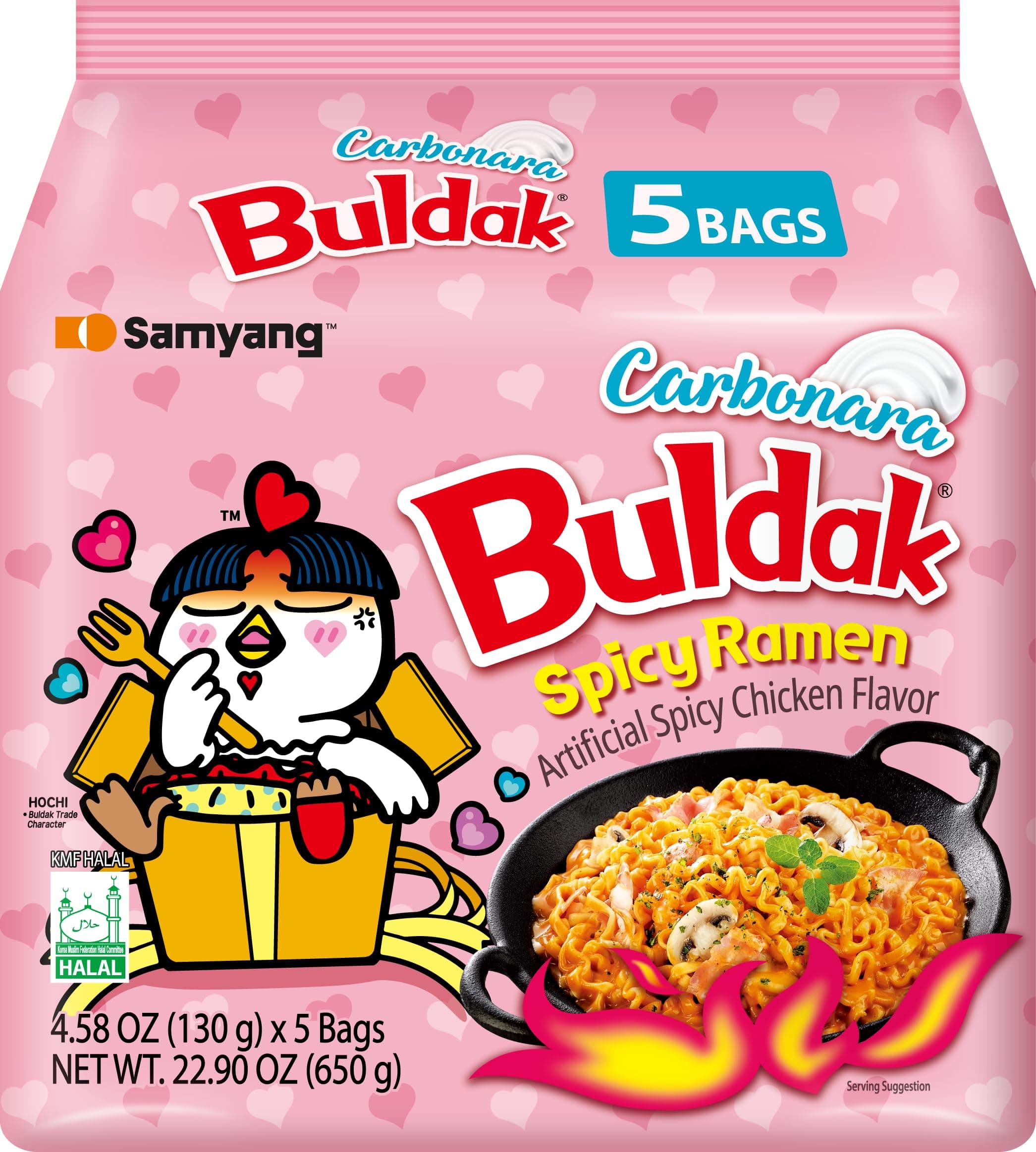 Buldak Carbonara