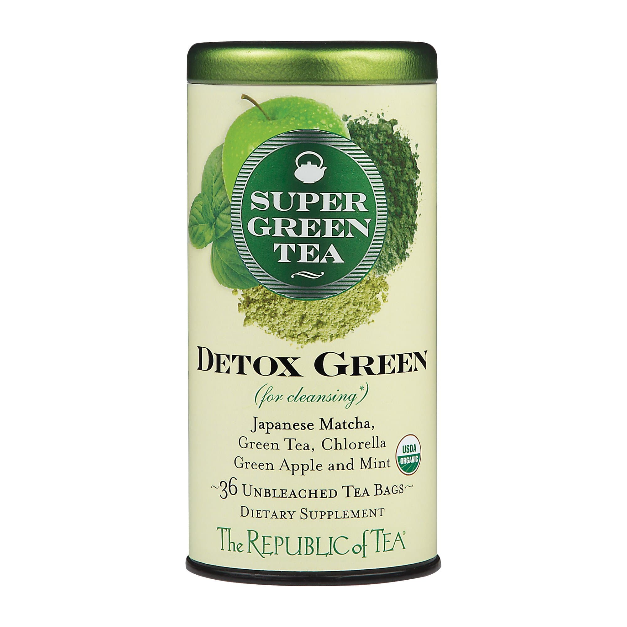 Detox Green Organic, 36 Count