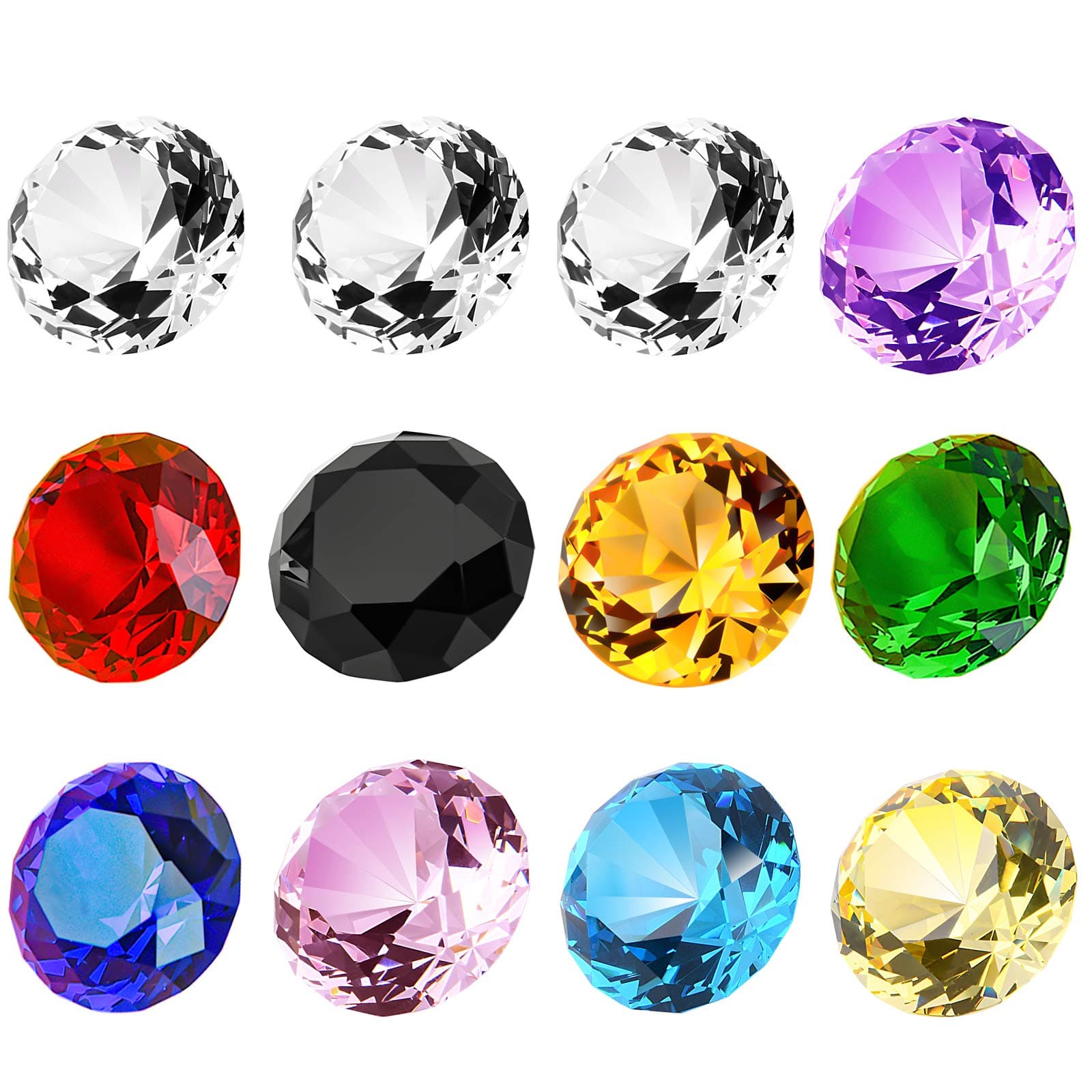 30MM Crystal Diamond Paperweight