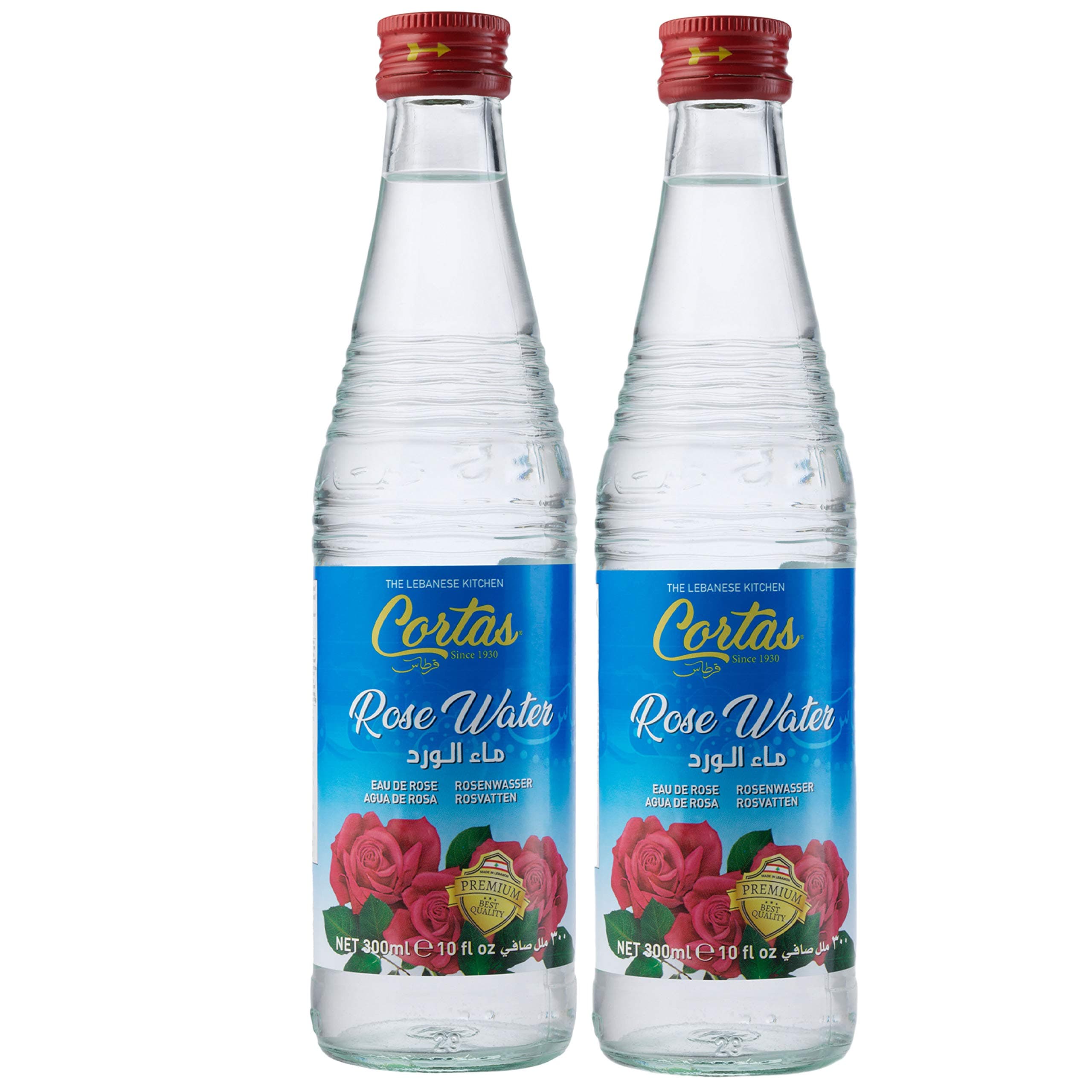 Premium Rose Water 10 oz - Pack 2
