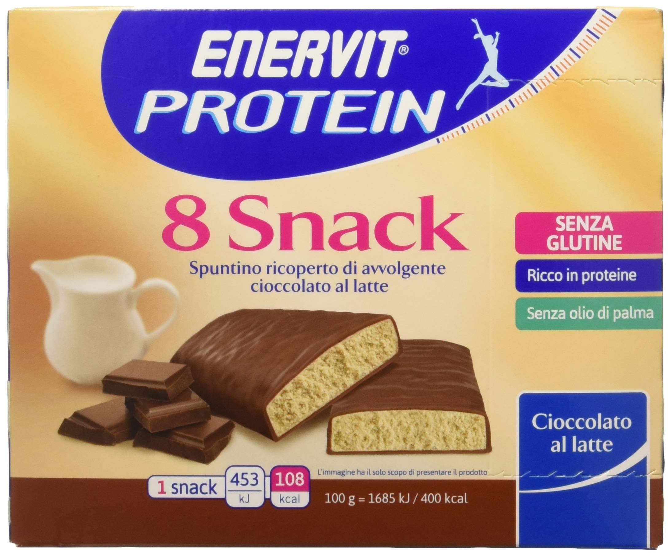 Protein Snack Useful For The Weight Control 40-30-30 Cacao 27 Gr
