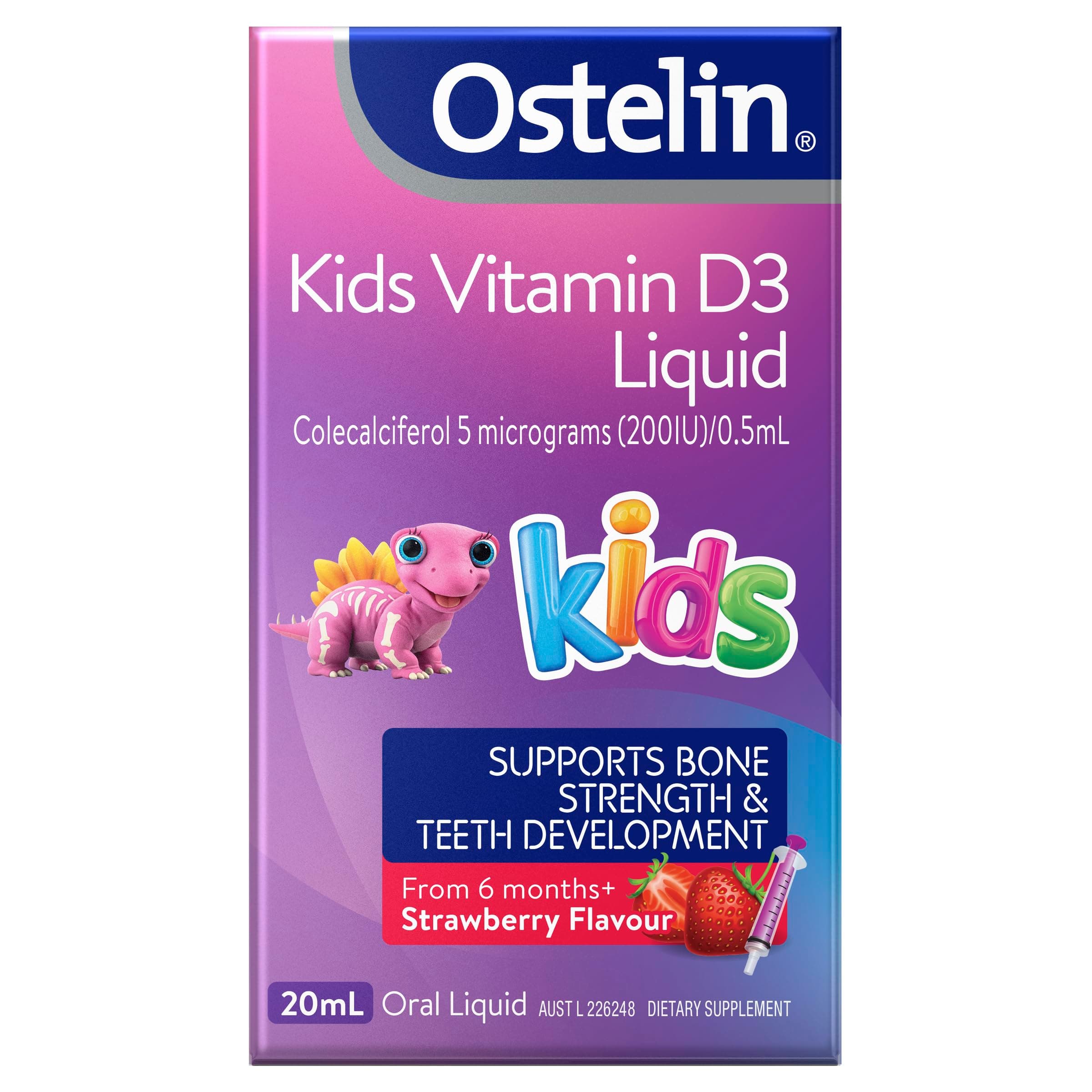 Kids Vitamin D Liquid 20ml