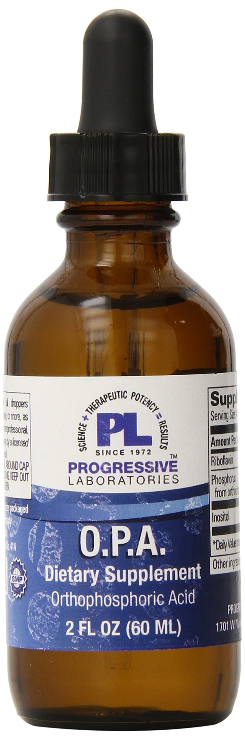 Progressive Laboratories - OPA Orthophosphoric Acid 2 Ounces