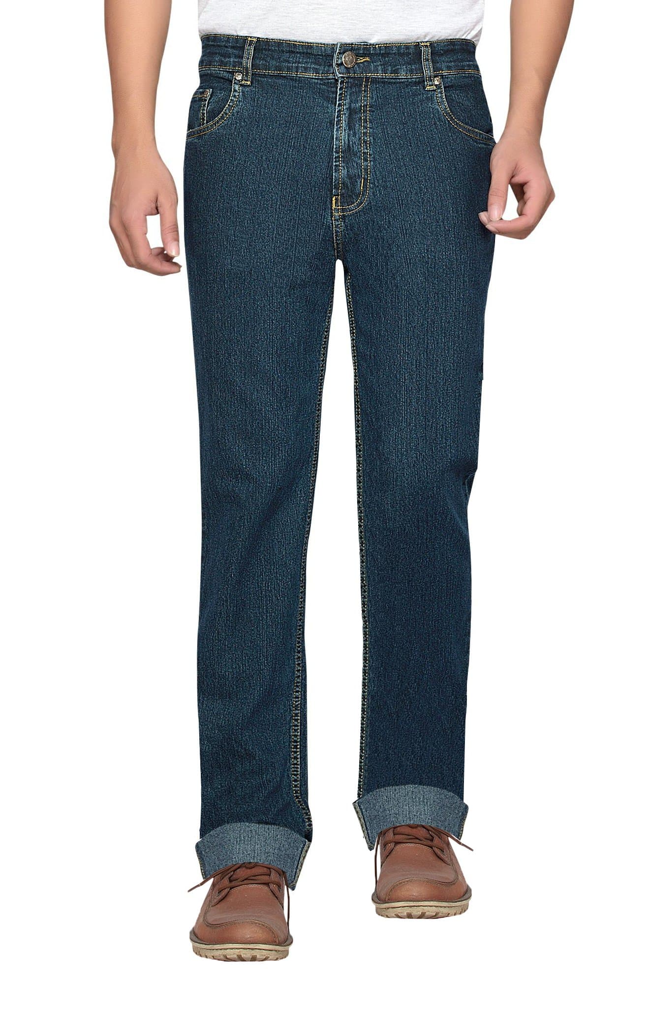 Dragaon Men's Stretchable Relax Fit Jeans