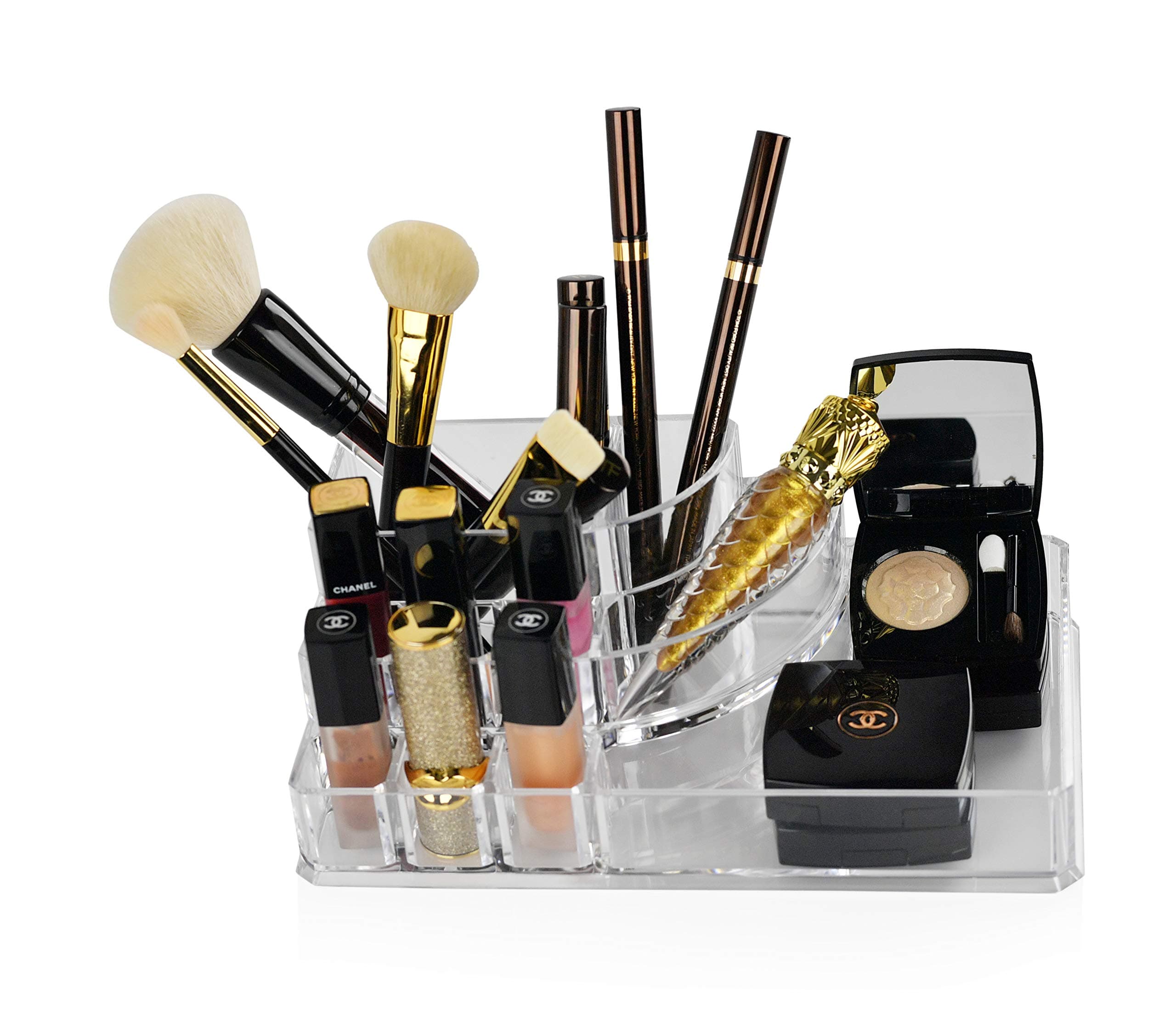 ARAD Cosmetic Organizer, Acrylic Storage Container for Makeup, Bathroom Organizer