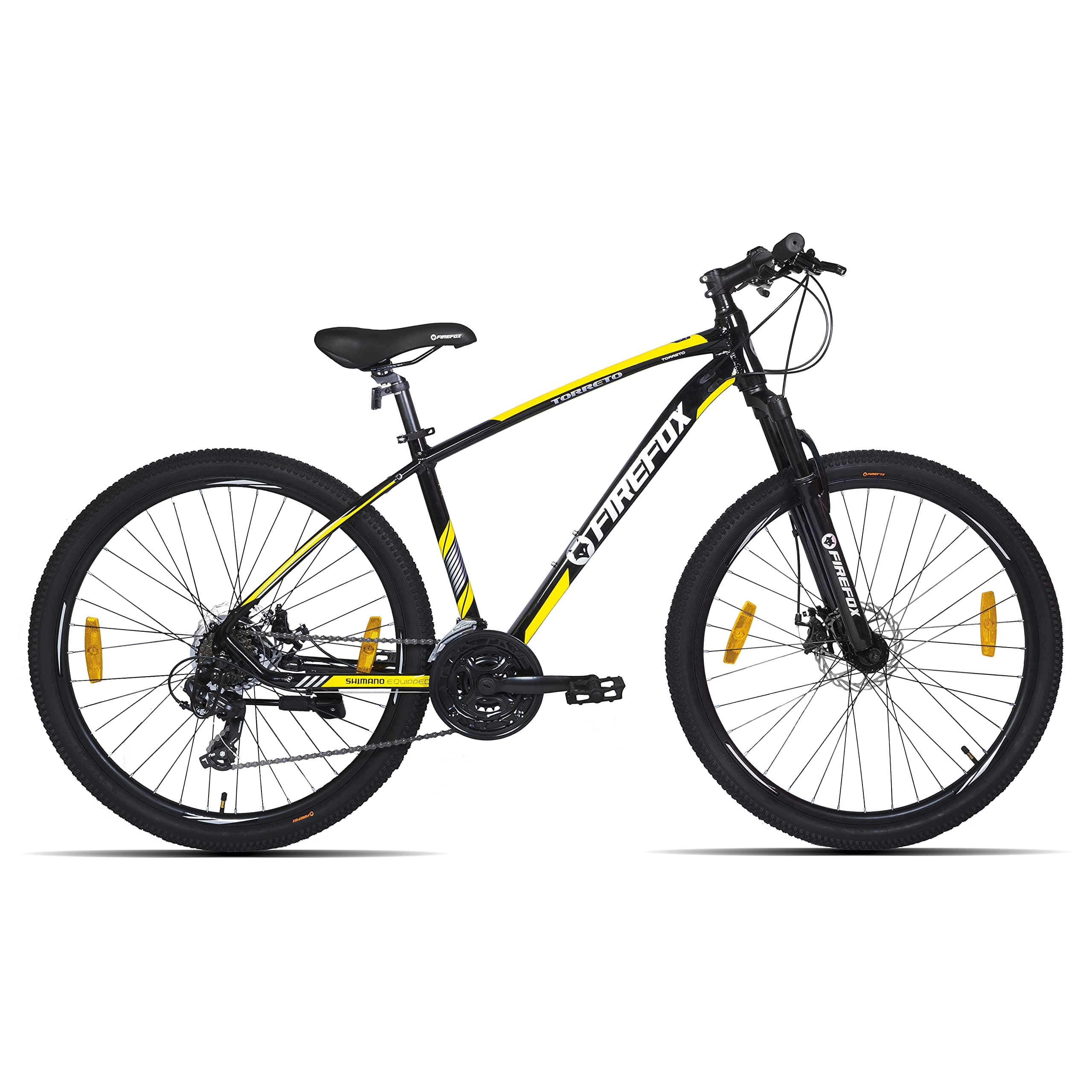 Firefox Bikes Bicycle 27.5 (Torreto D 21S) Blk/YLW 17