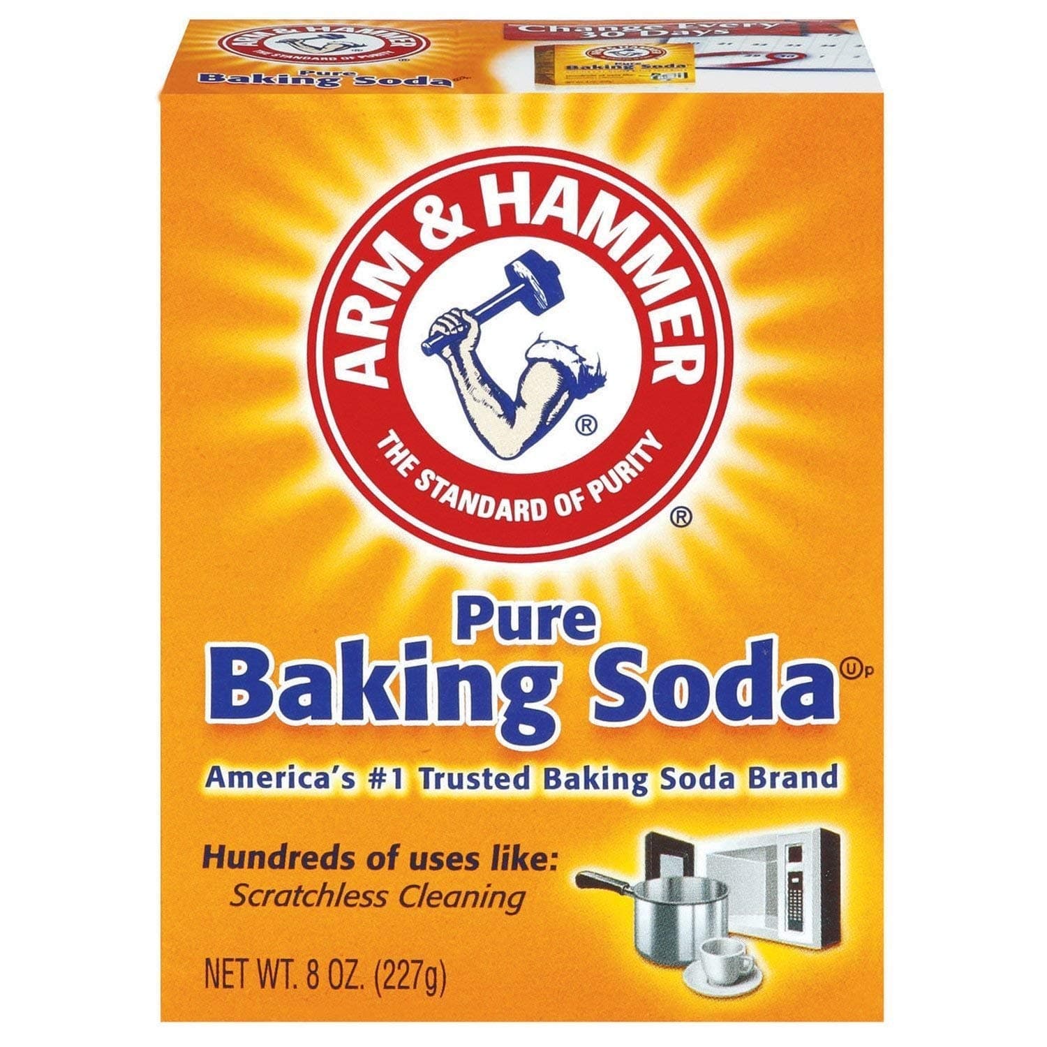 Arm and Hammer Pure Baking Soda 227 g