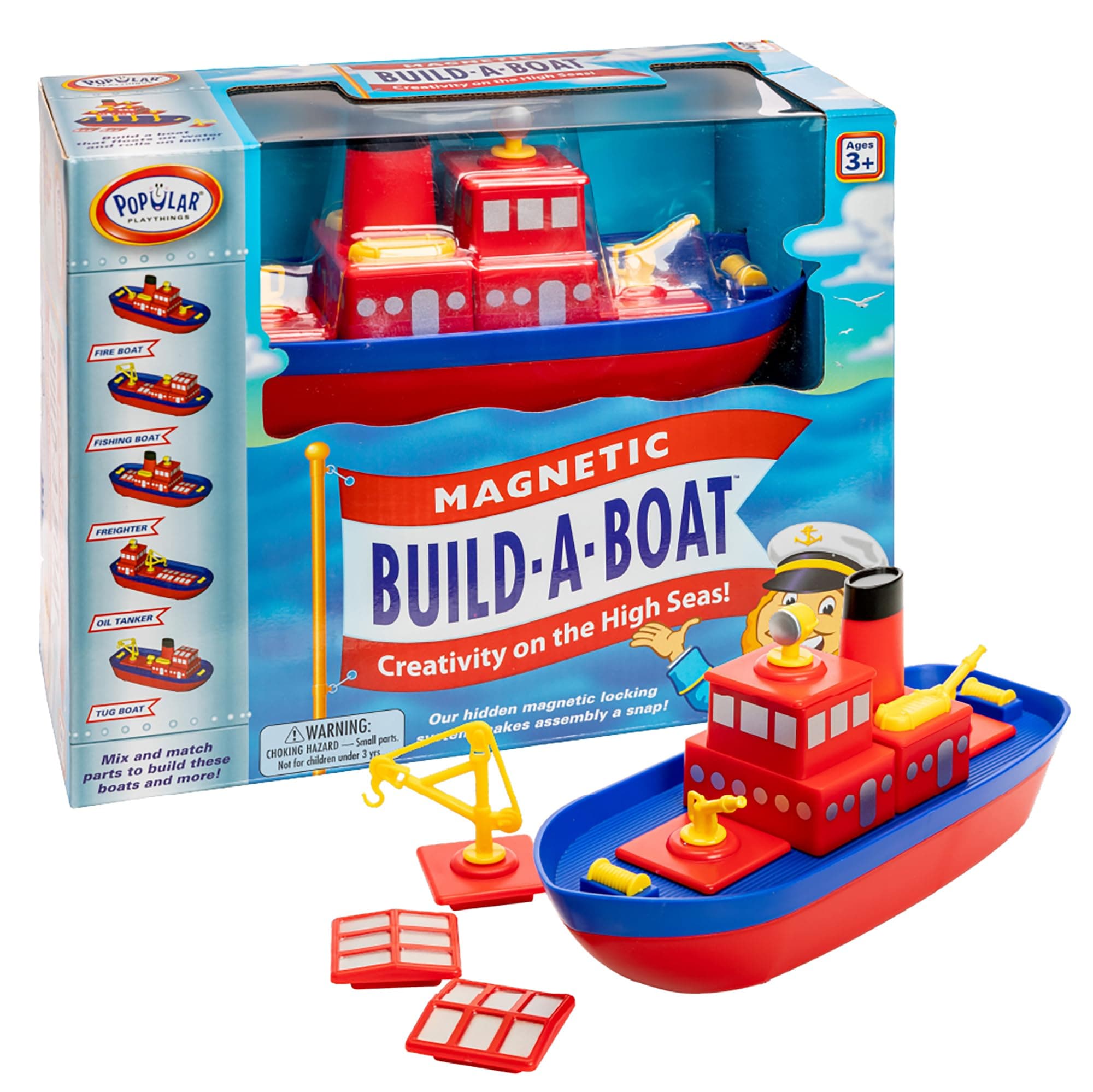 Popular Playthings Magnetic Build-a-Boat
