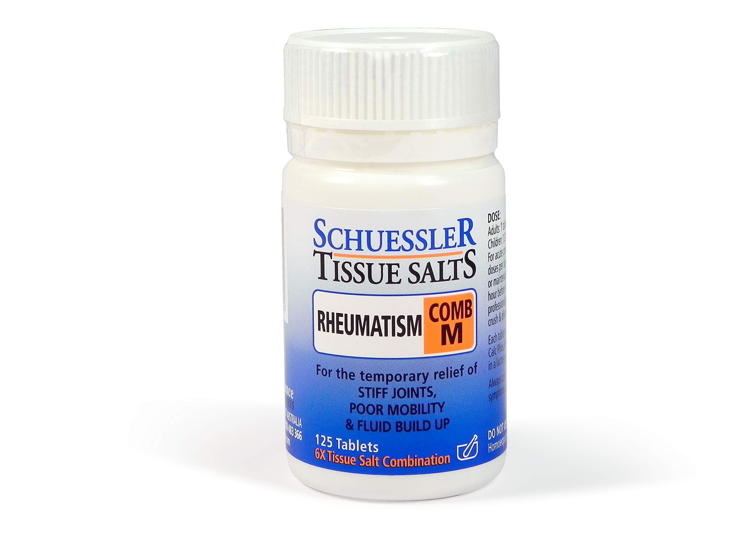 Schuessler Combination M Tissue Salts Tablets - Pack of 125