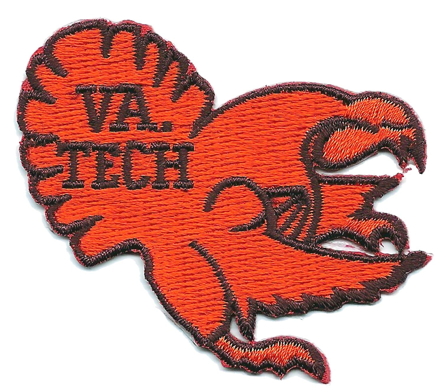 NCAA Virginia Tech Hokies Patch University Logo Embroidered Iron On Applique