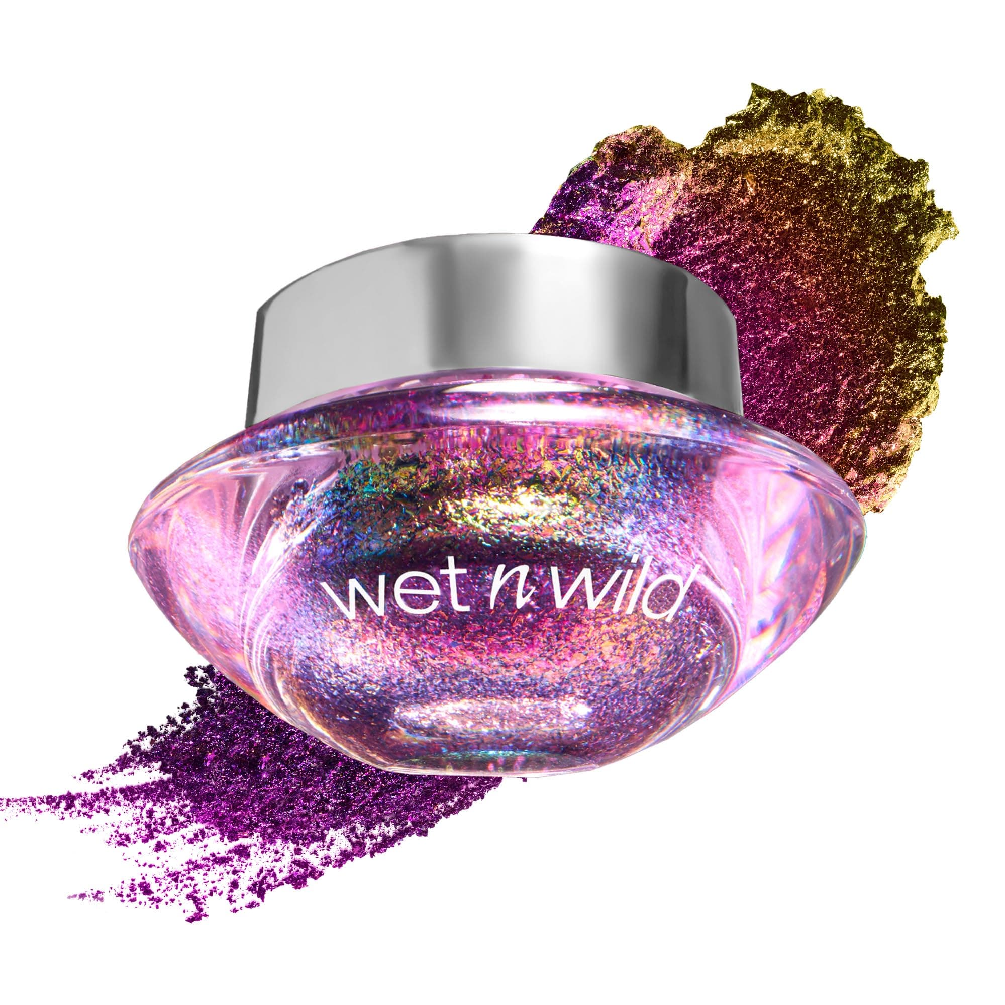 Chameleon Chrome Eyeshadow Foil, Light-Reflecting Multi-Chromatic Pigments for a Rainbow-like Effect, Self-Adhering Blendable Formula, Matrix Moves