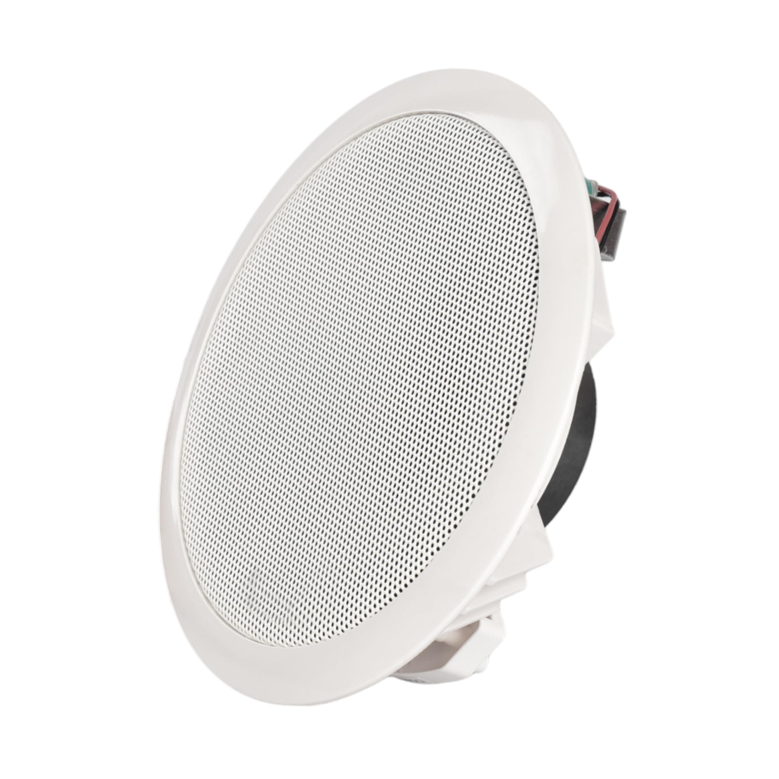 NESA 6.5" 10W Wired Ceiling Speaker, 100V/70V Line Transformer | Clear Voice for False/Fall Ceilings in Homes,Offices, Shops & Schools | ABS Body, Metal Grill, Easy Install | 2-Year Warranty