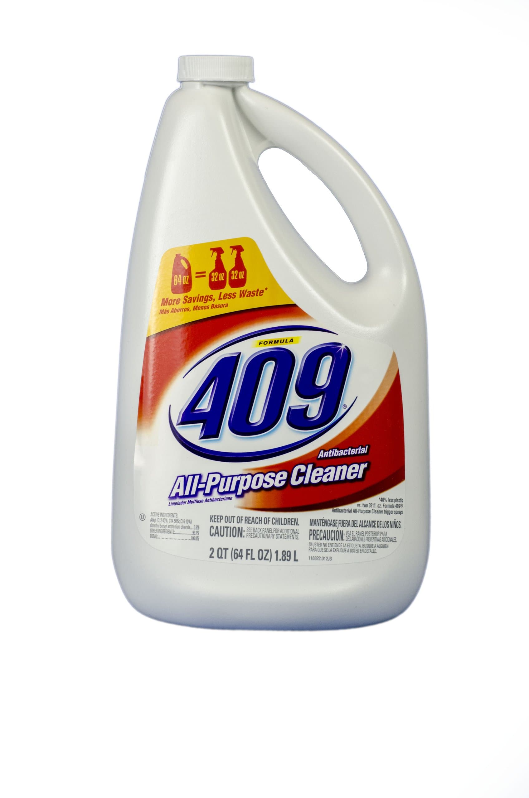 Formula 409 00636 Antibacterial Kitchen All Purpose Cleaner Disinfectant, Regular, 64oz Refill by Clorox