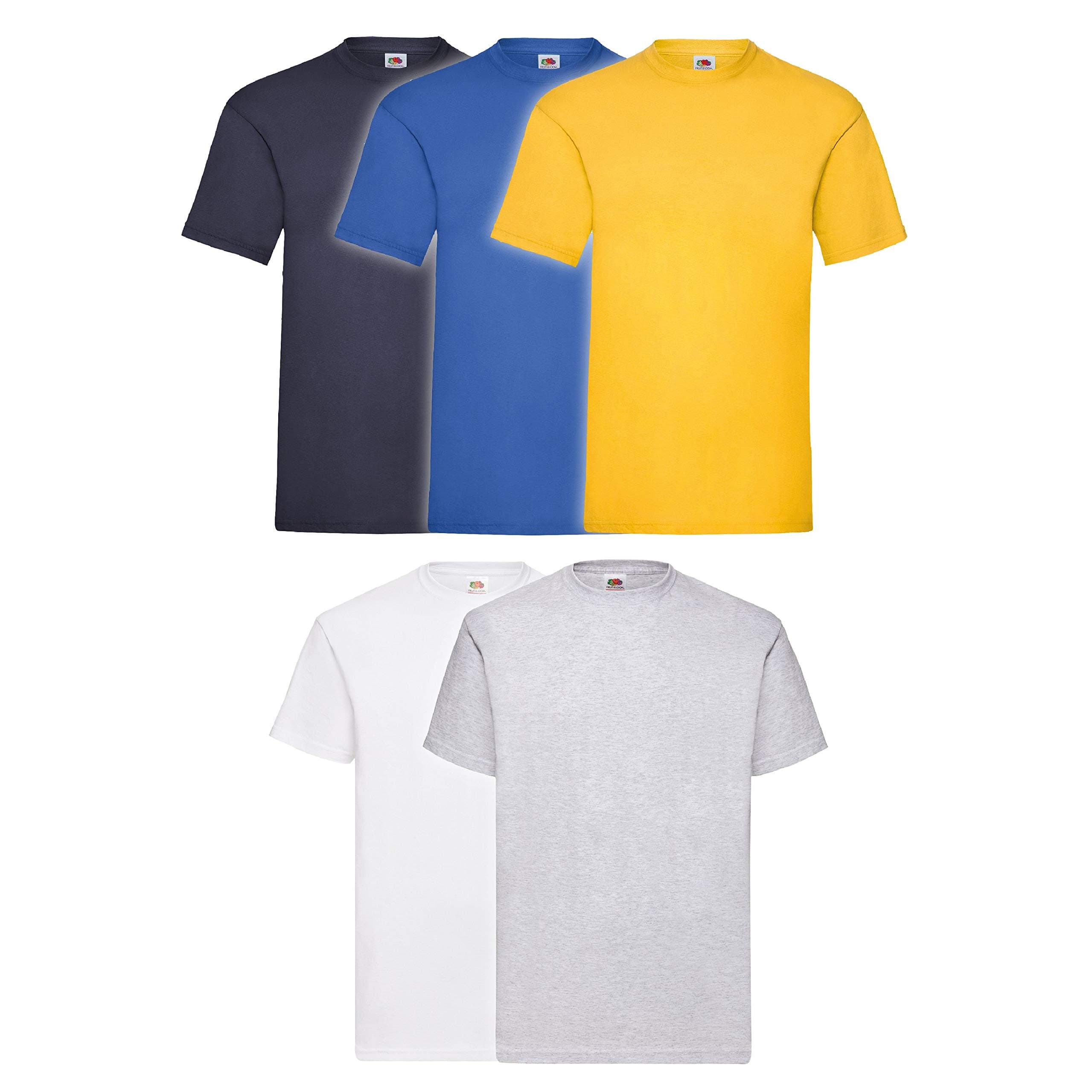 Men's Original Logo Crew Collar 5-Pack T-Shirt
