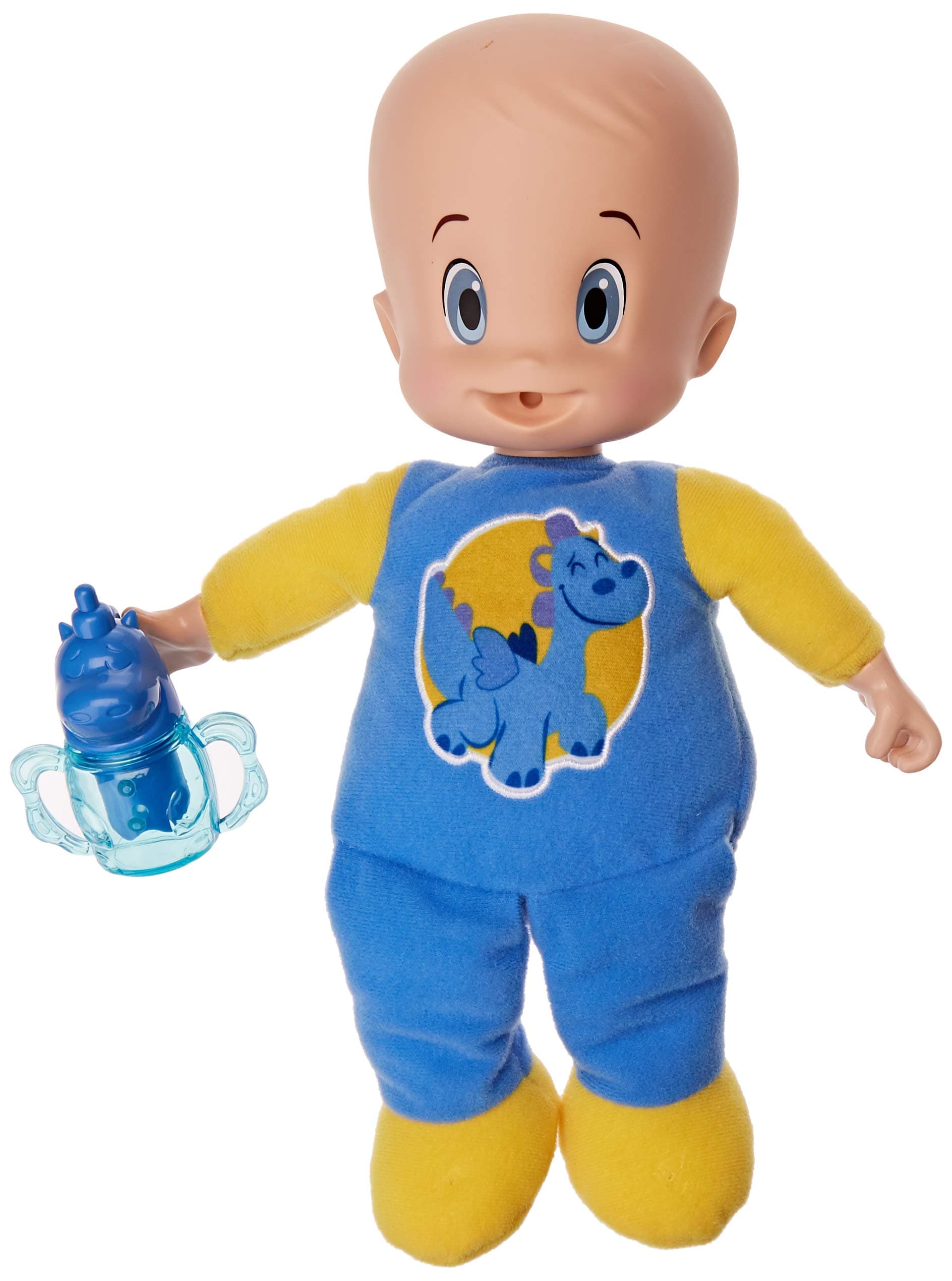 Cleo & Cuquin – doll cuquin, Mustache Pacifier, Multicoloured