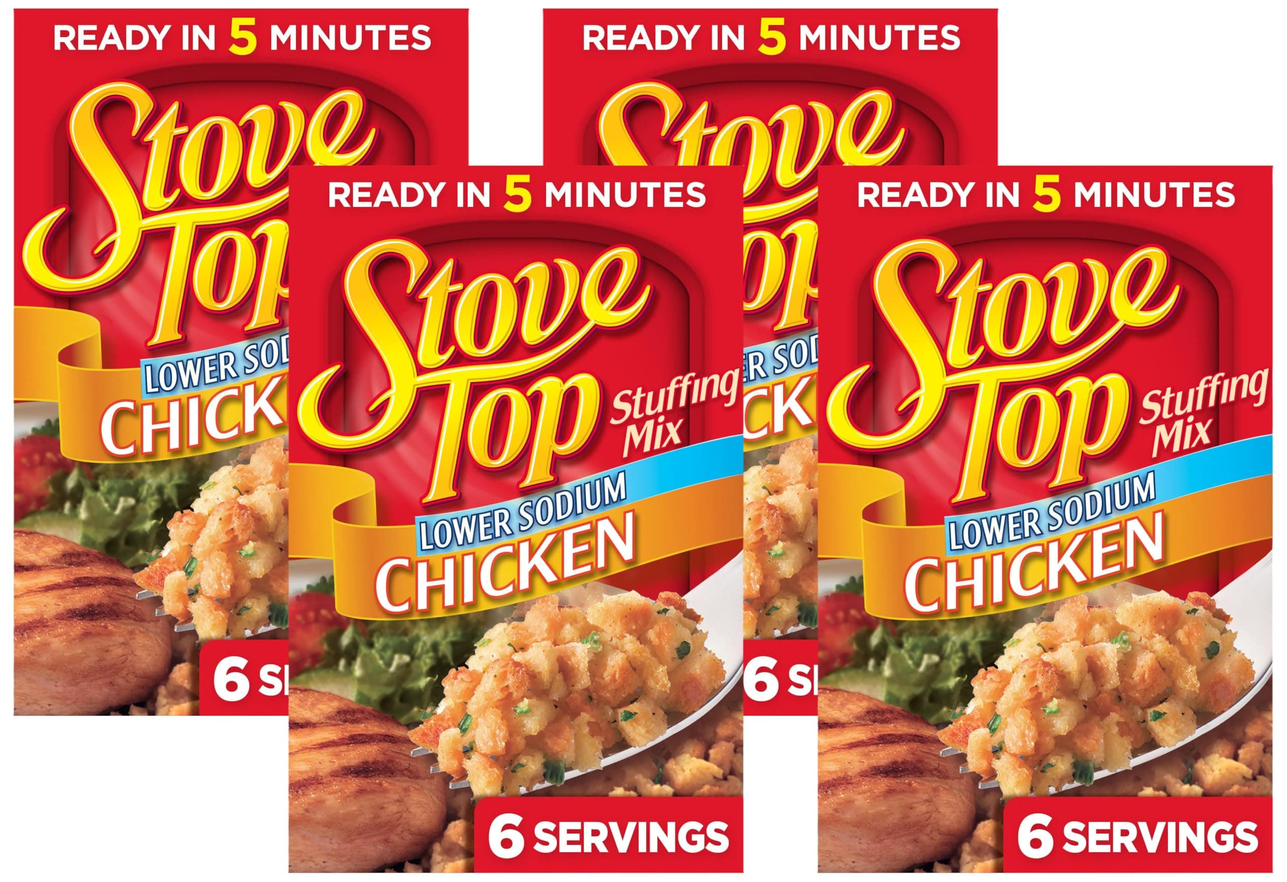 Low Sodium Chicken Stuffing Mix,6 Oz (Pack of 4)