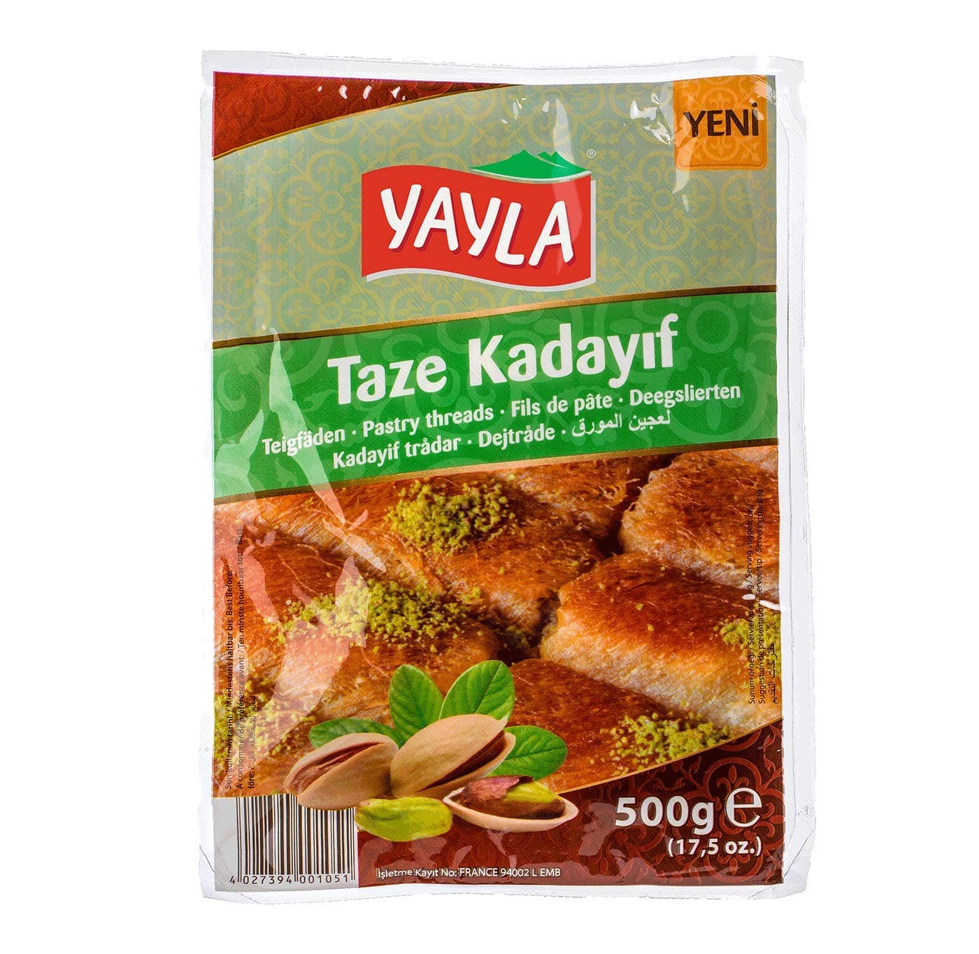 Yayla Threads Kadayif - Taze Kadayif 500gr
