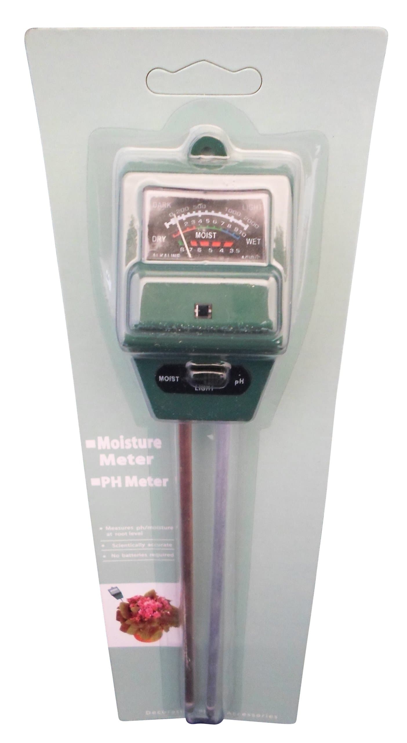 Ajax Scientific Combined Light Moisture PH Tester
