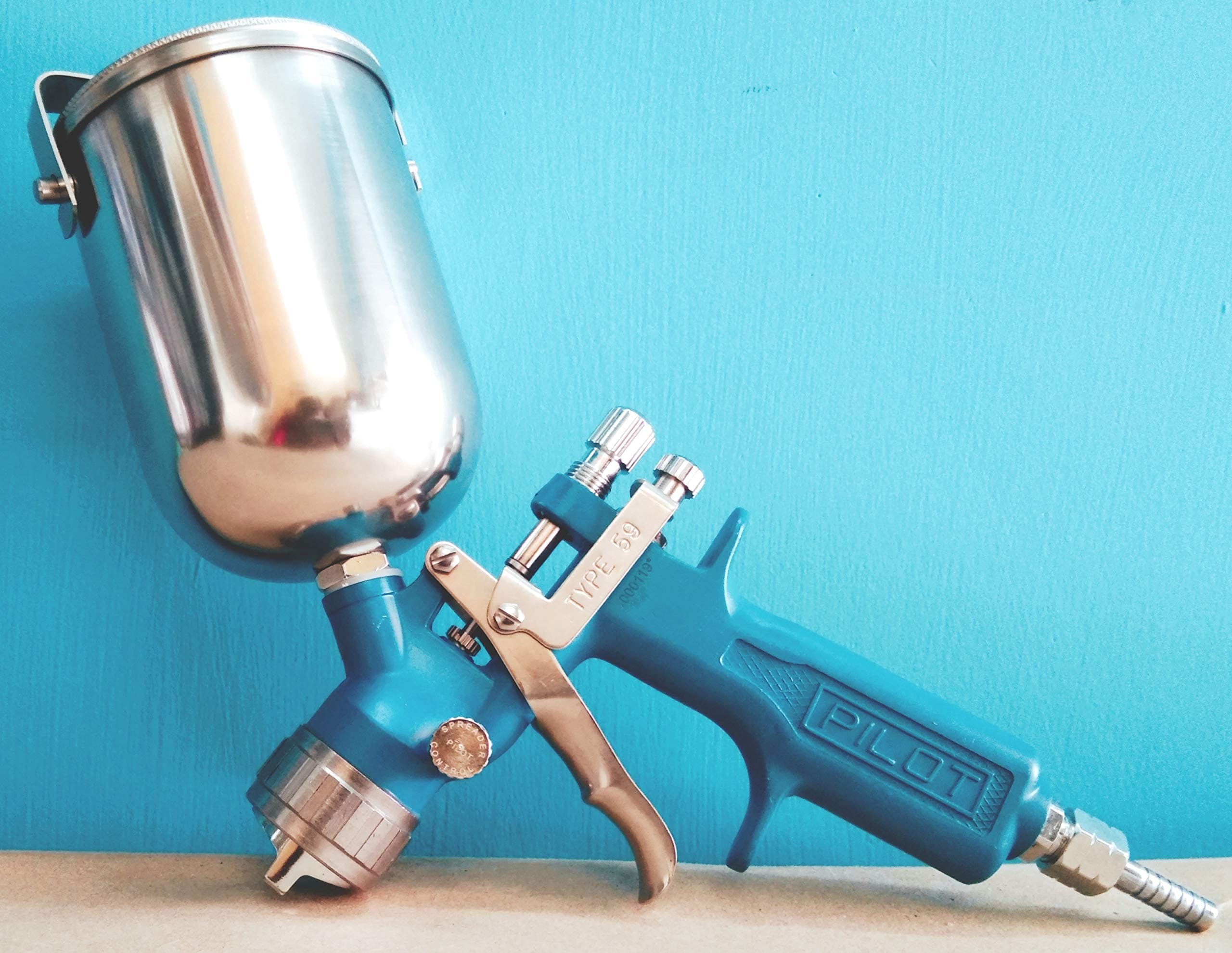 SST PILOT TYPE 59 STEEL CUP SPRAY GUN