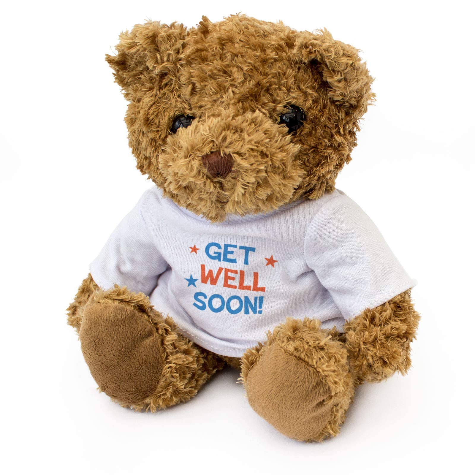 NEW - GET WELL SOON - Teddy Bear - Cute Soft Cuddly - Gift Present
