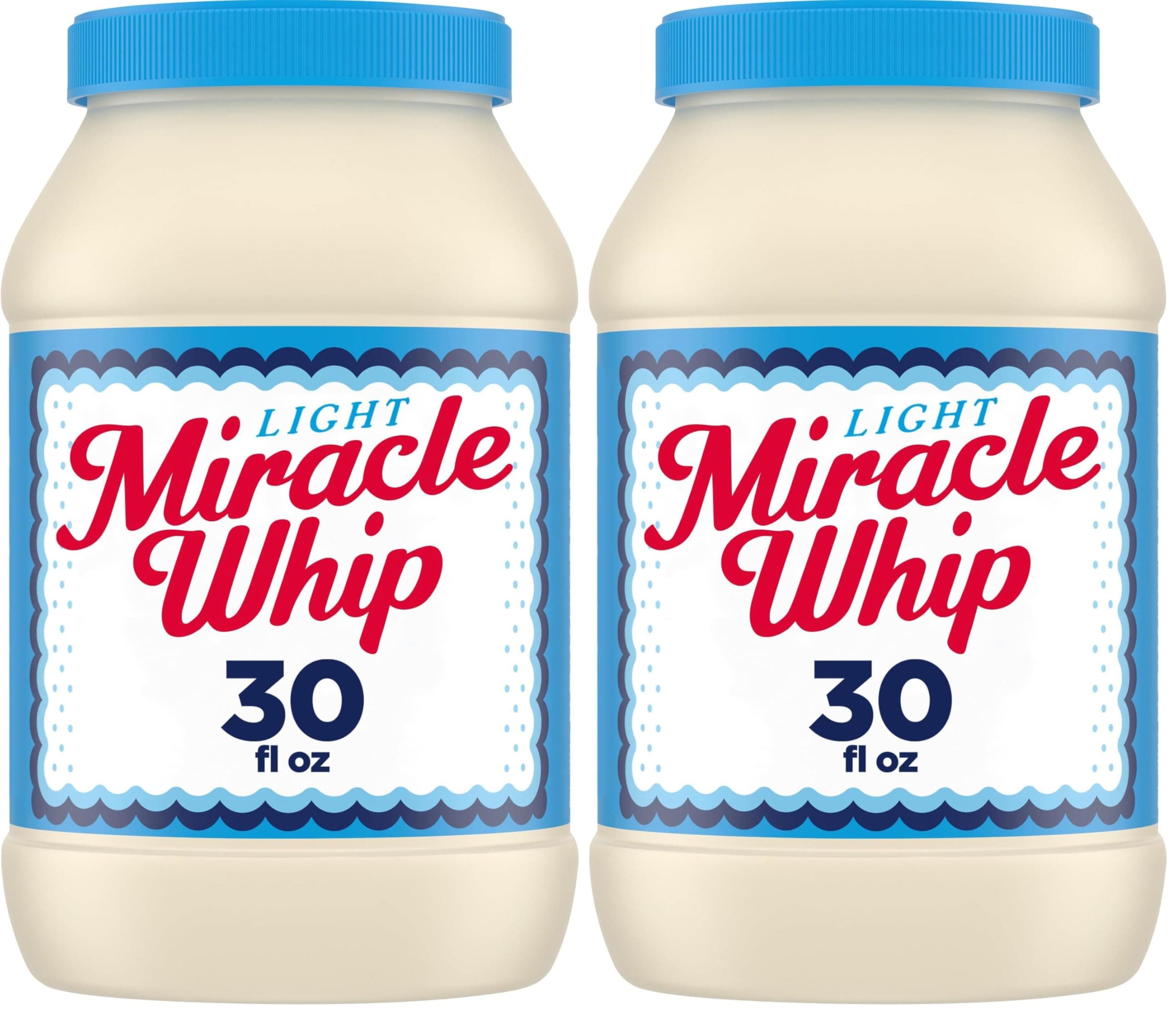 Miracle Whip Light Dressing (30 oz Jar) (Pack of 2)