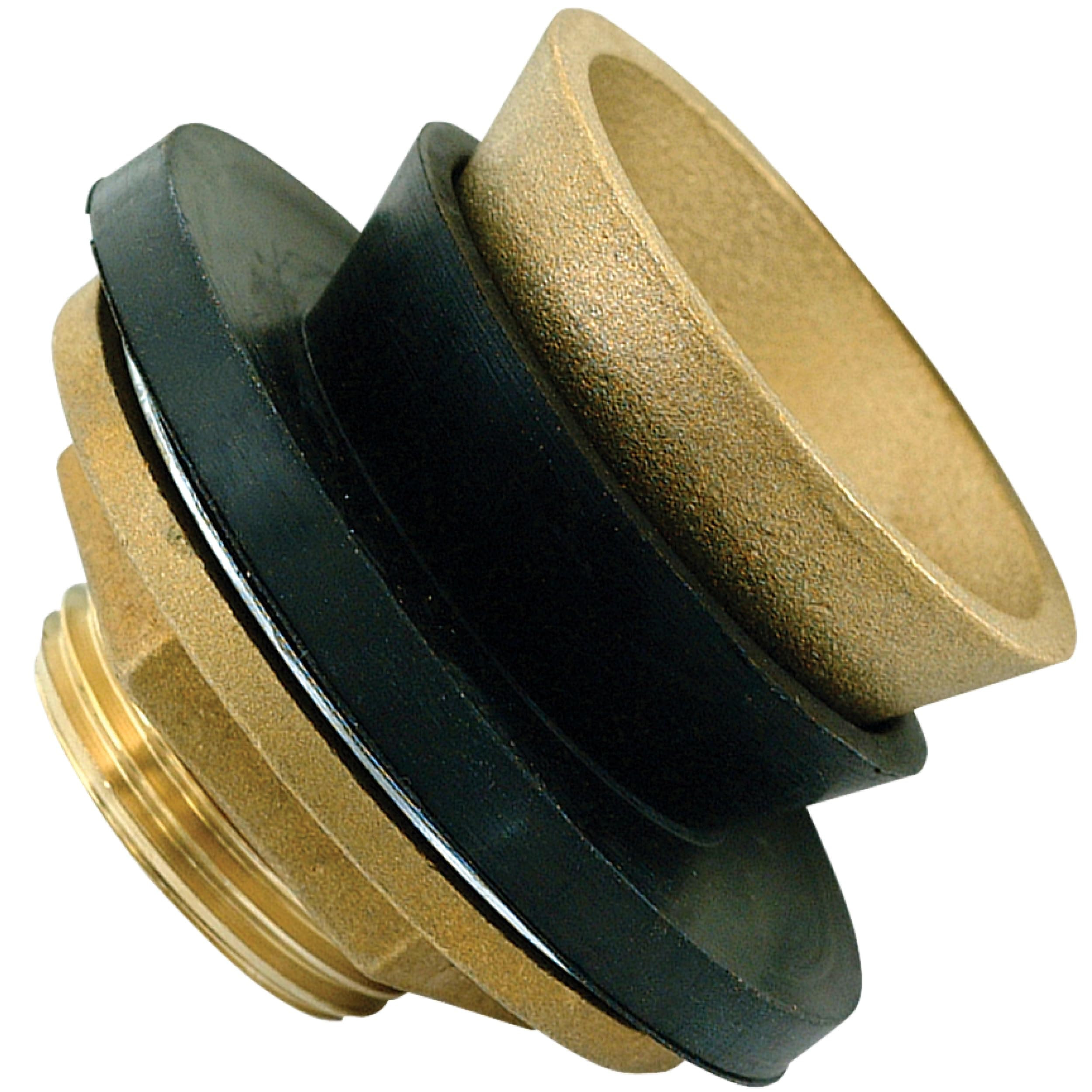 Closet Spud, 1-1/2 x 1-1/2 in, Brass Plumbing Fitting for Urinals, 40135