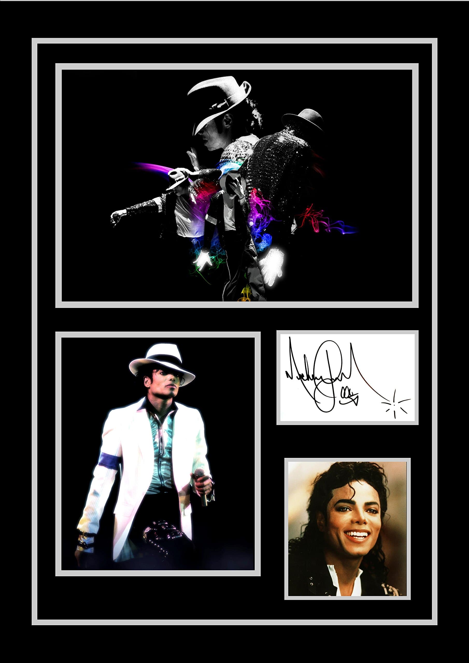 Yoicn Lth MICHAEL JACKSON AUTOGRAPHED PHOTO