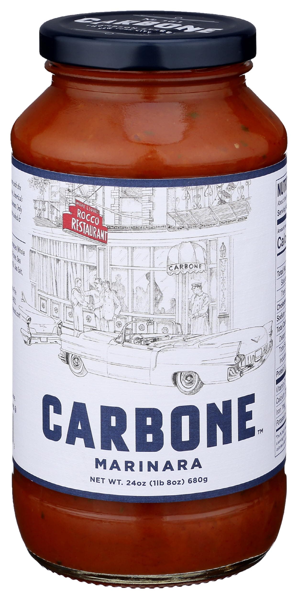 Carbone, Pasta Sauce Marinara, 24 Ounce