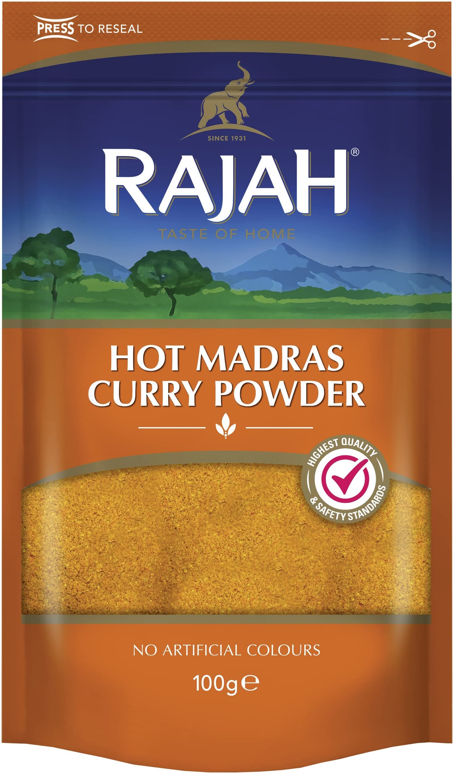 Hot Madras Curry Powder, 400g