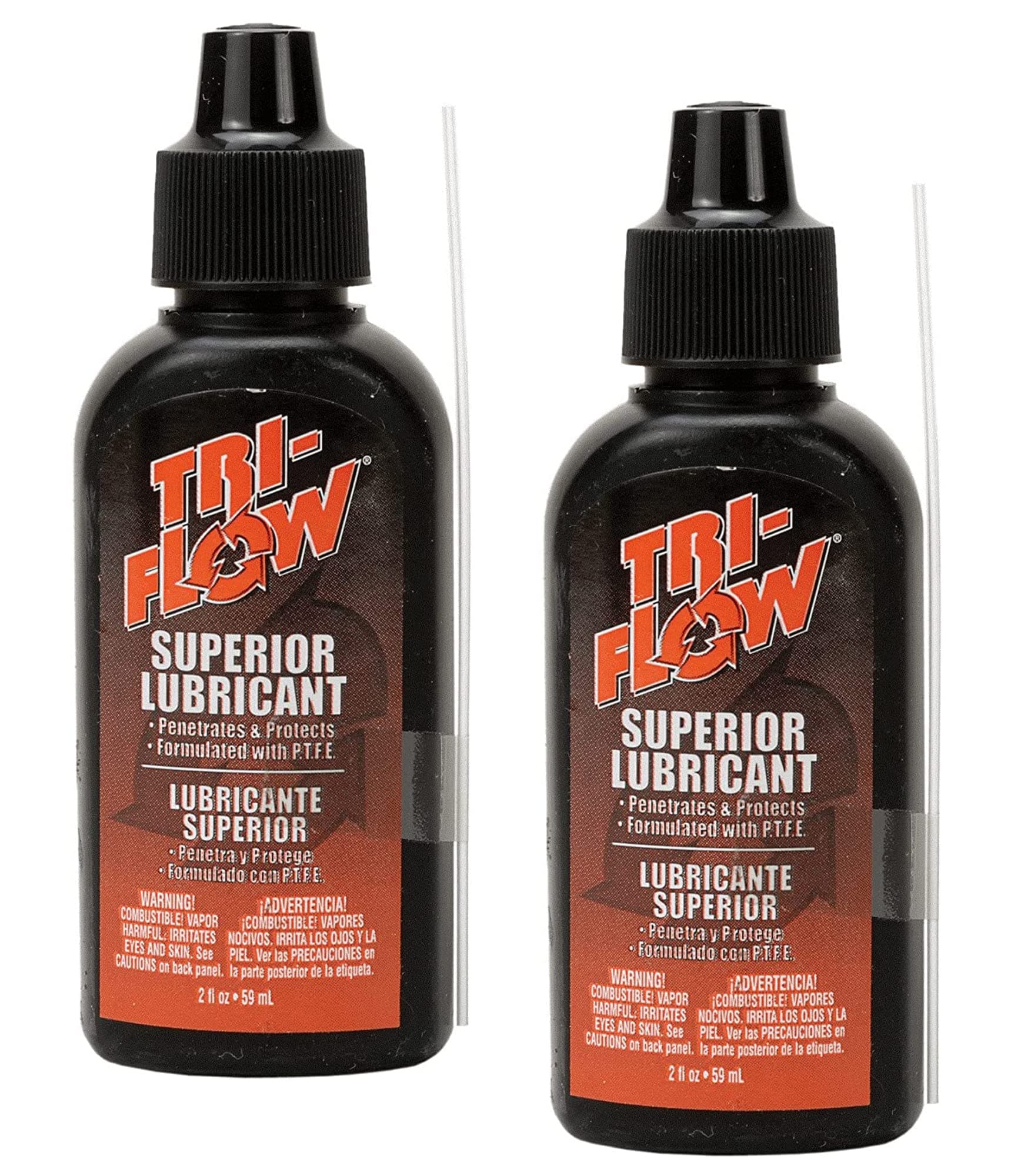 Tri-Flow, 2 OZ Squeeze Bottle, Lubricant with Teflon (2)