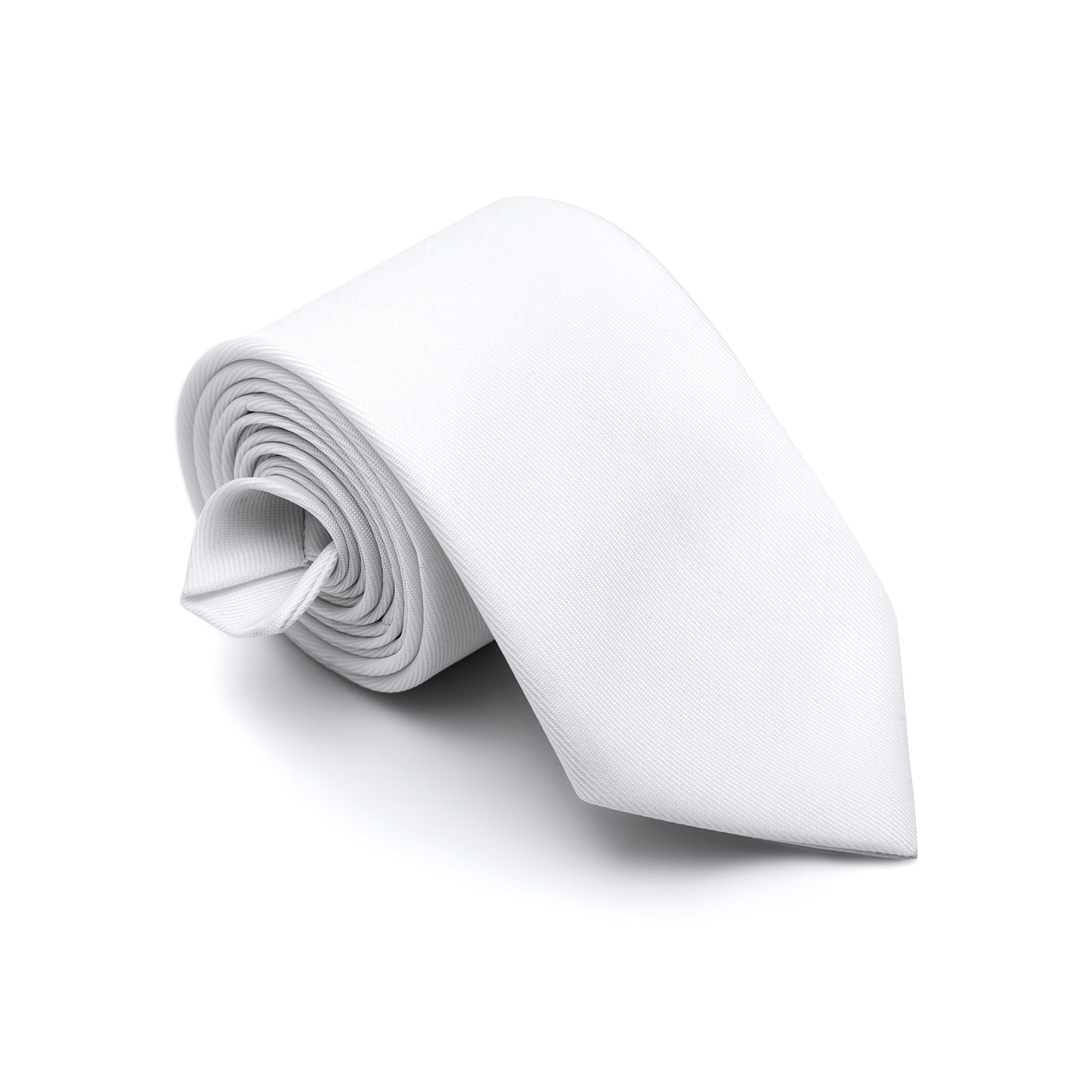 LOVIENA Suzuki Plain White Premium Men's Tie