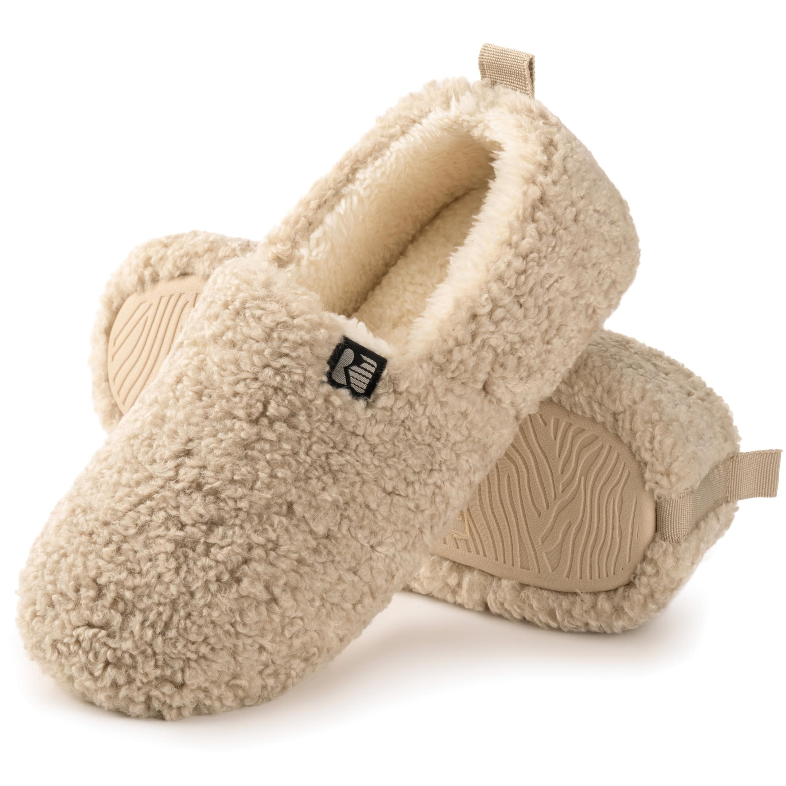 Women's Puff-Ease Faux Shearling Closed Back Slipper