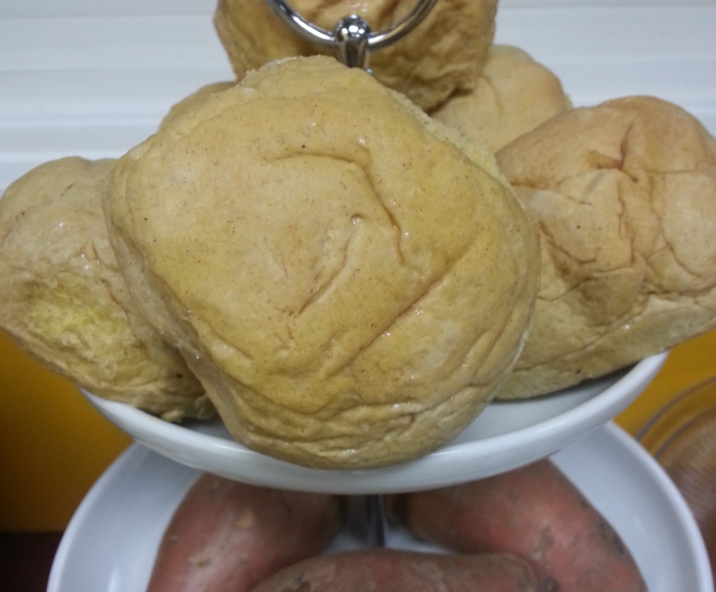 All Natural Sweet Potato Biscuits -6 PACKS- 6 Biscuits per Pack- 36 total Bis...